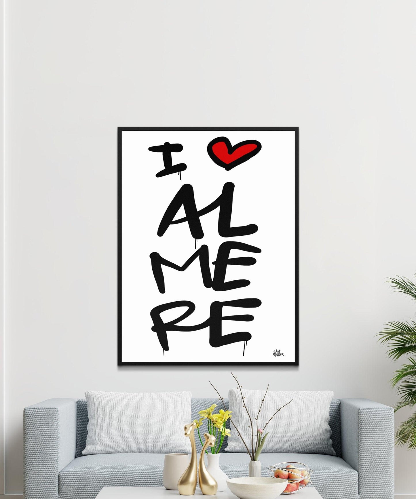 Poster Almere - Hans Breuker