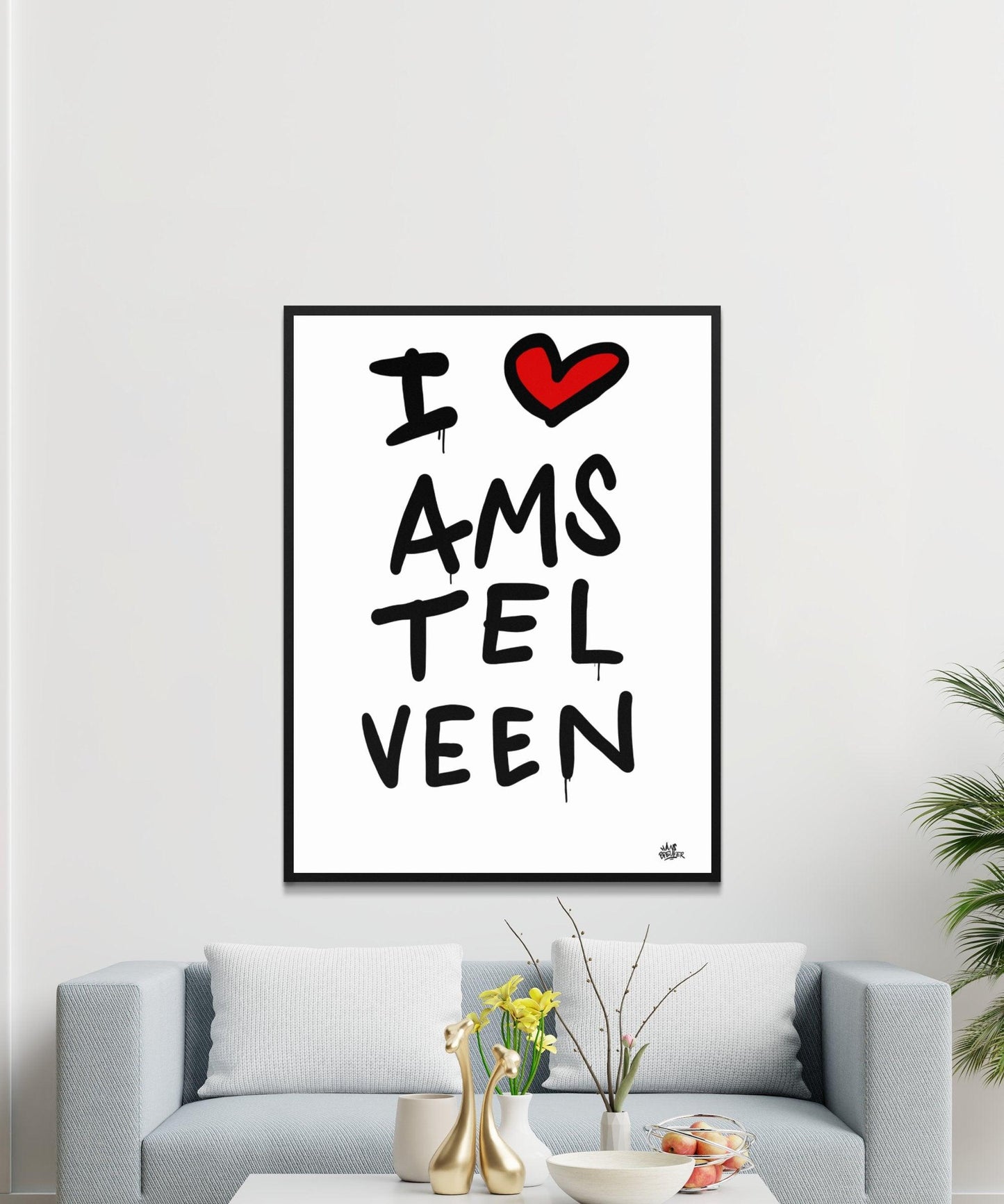 Poster Amstelveen - Hans Breuker