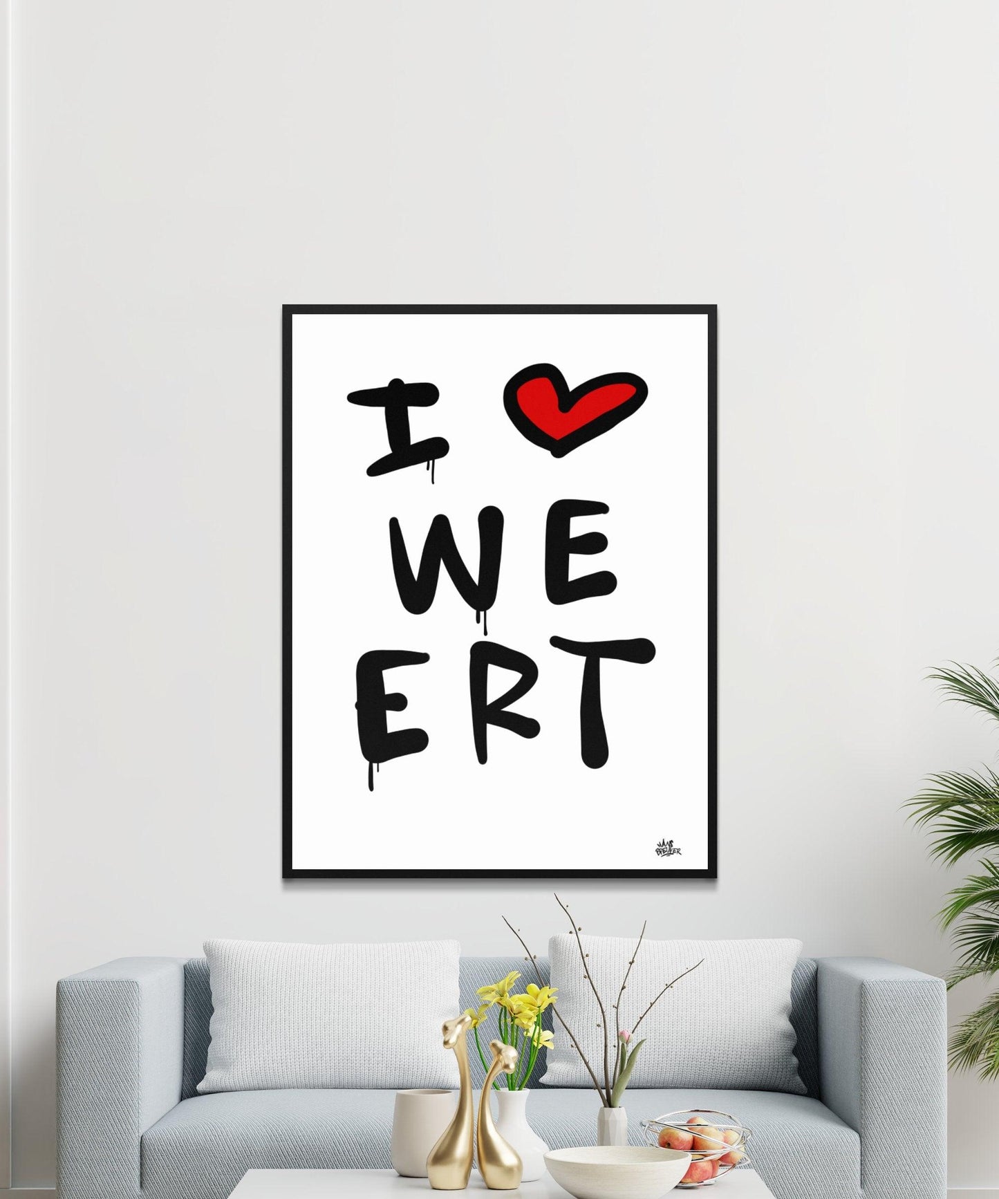 Poster Weert - Hans Breuker