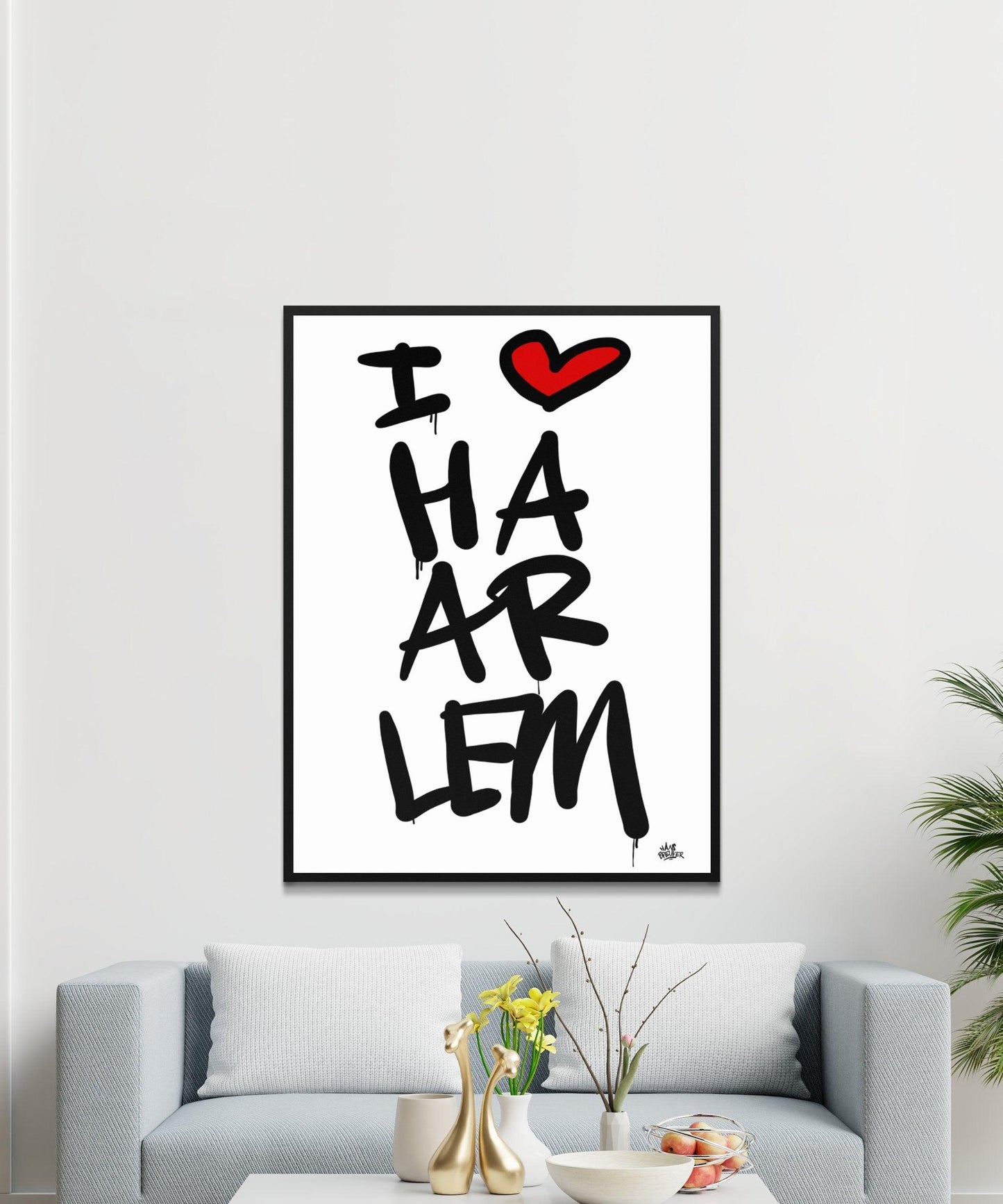 Poster Haarlem - Hans Breuker