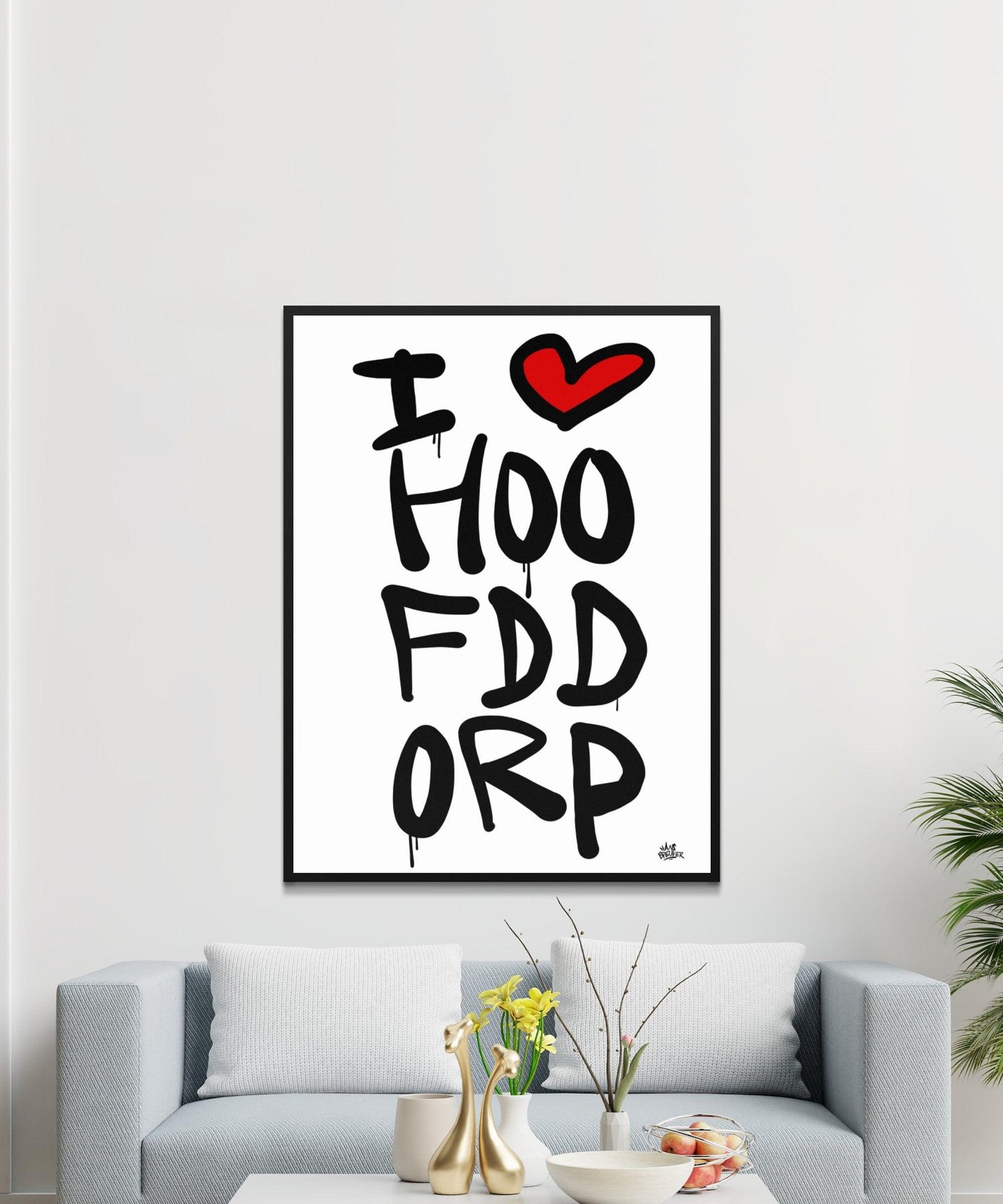 Poster Hoofddorp - Hans Breuker
