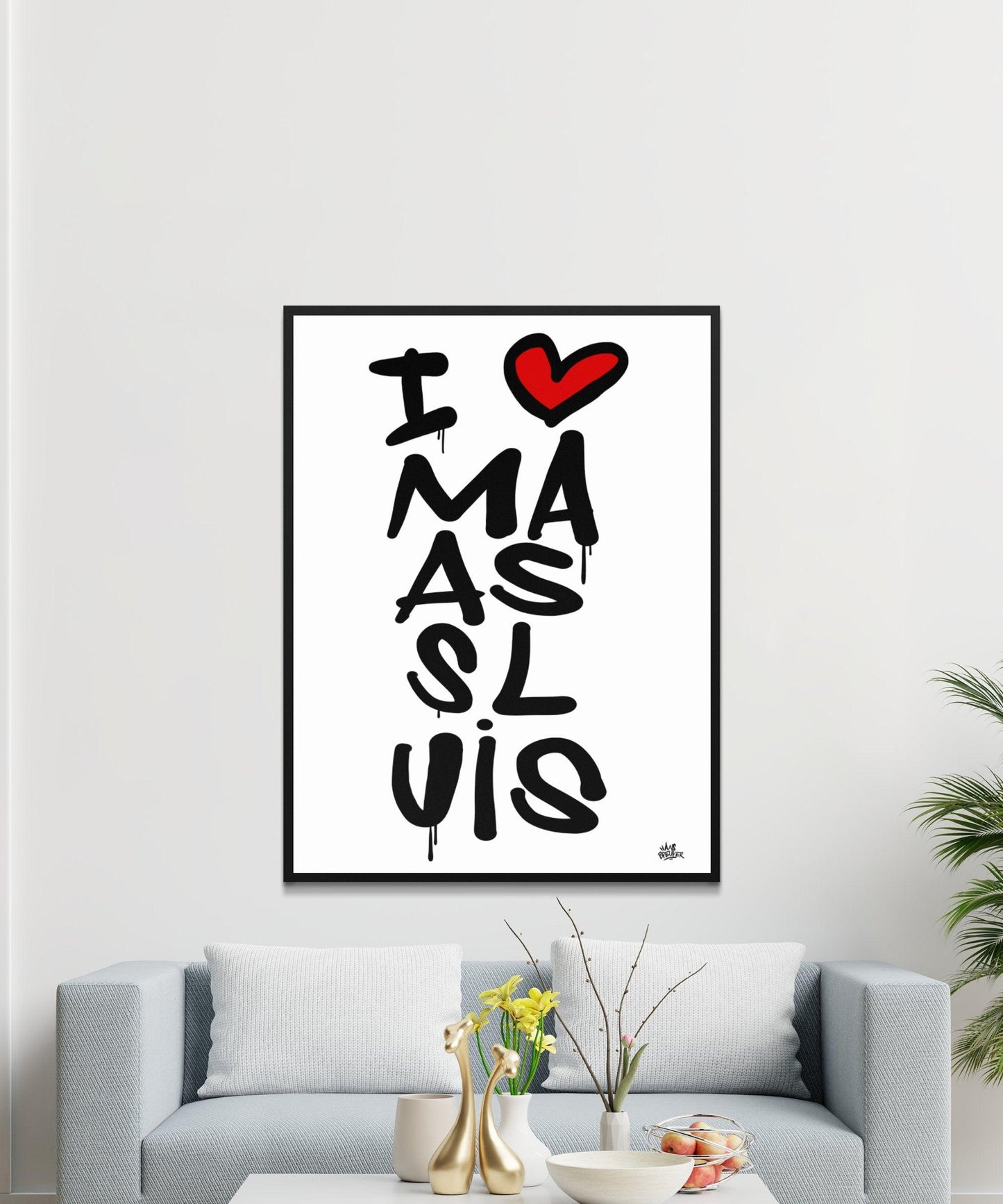 Poster Maassluis - Hans Breuker