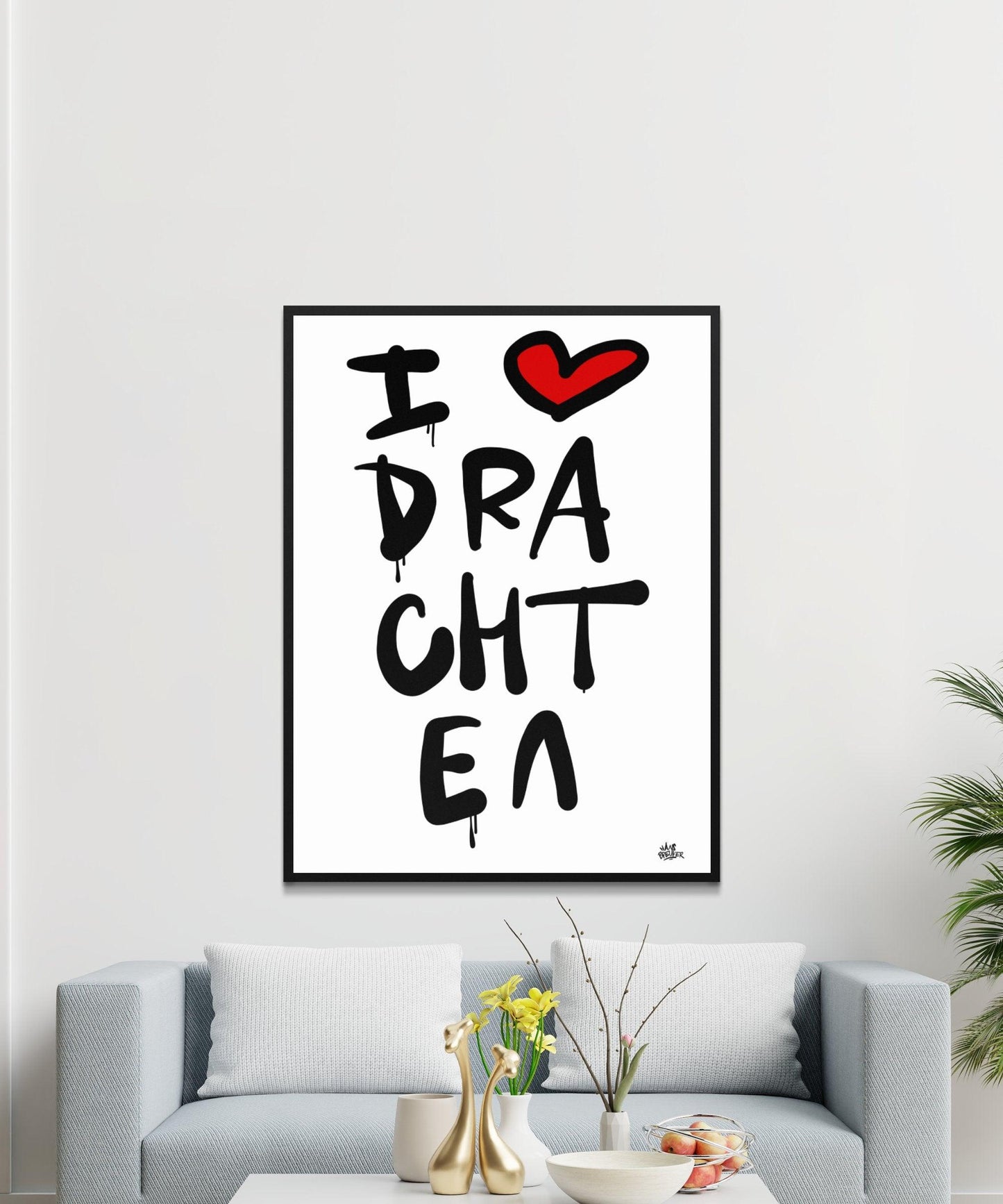 Poster Drachten - Hans Breuker