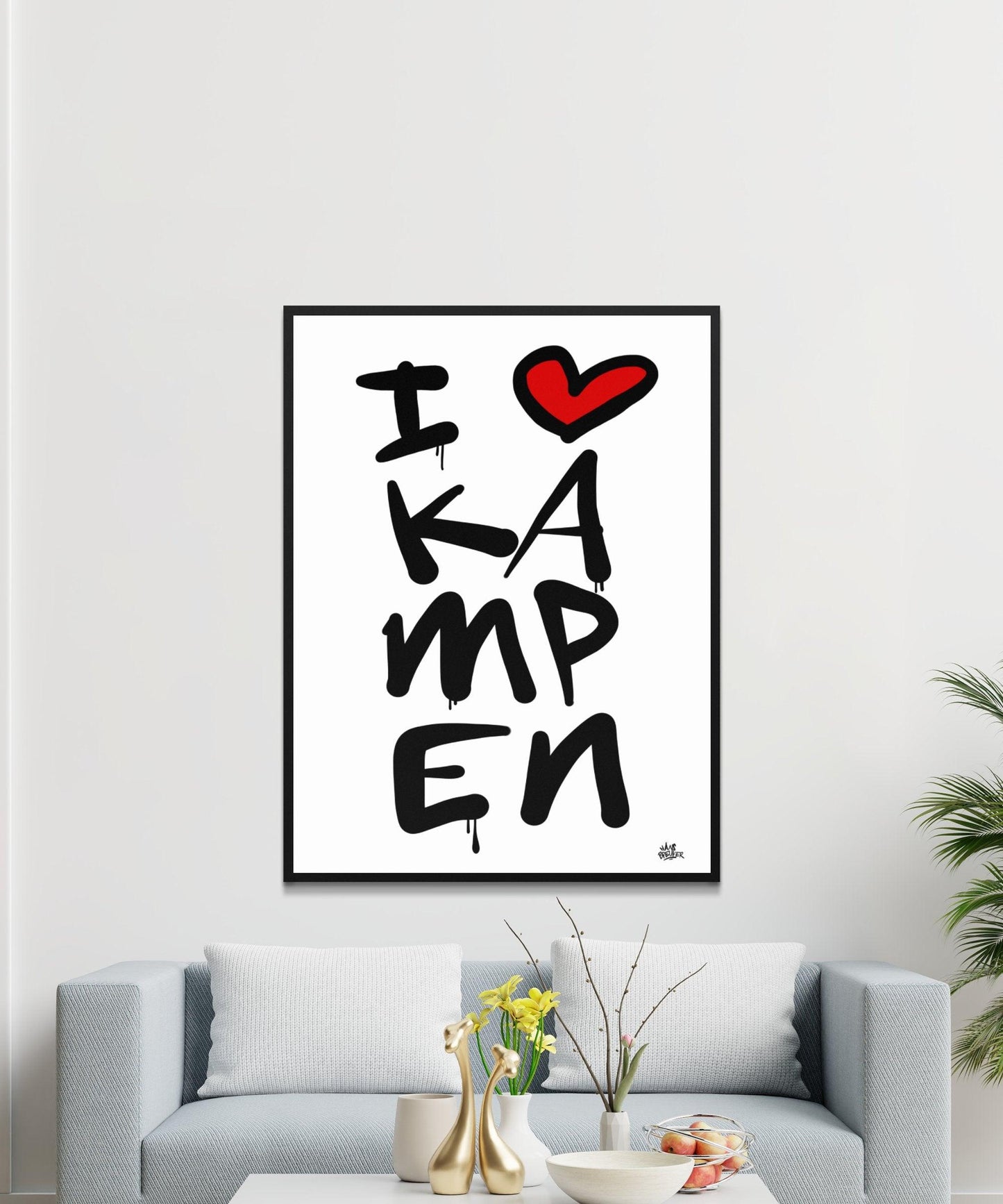 Poster Kampen - Hans Breuker