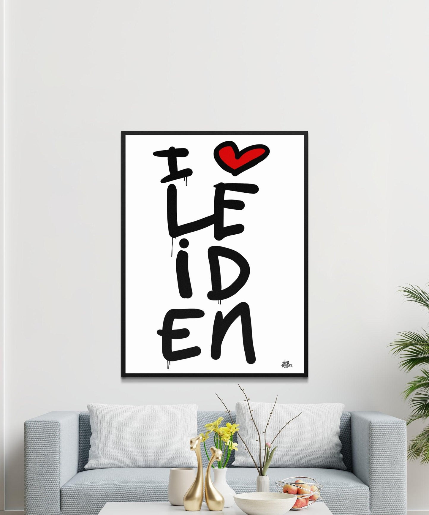 Poster Leiden - Hans Breuker