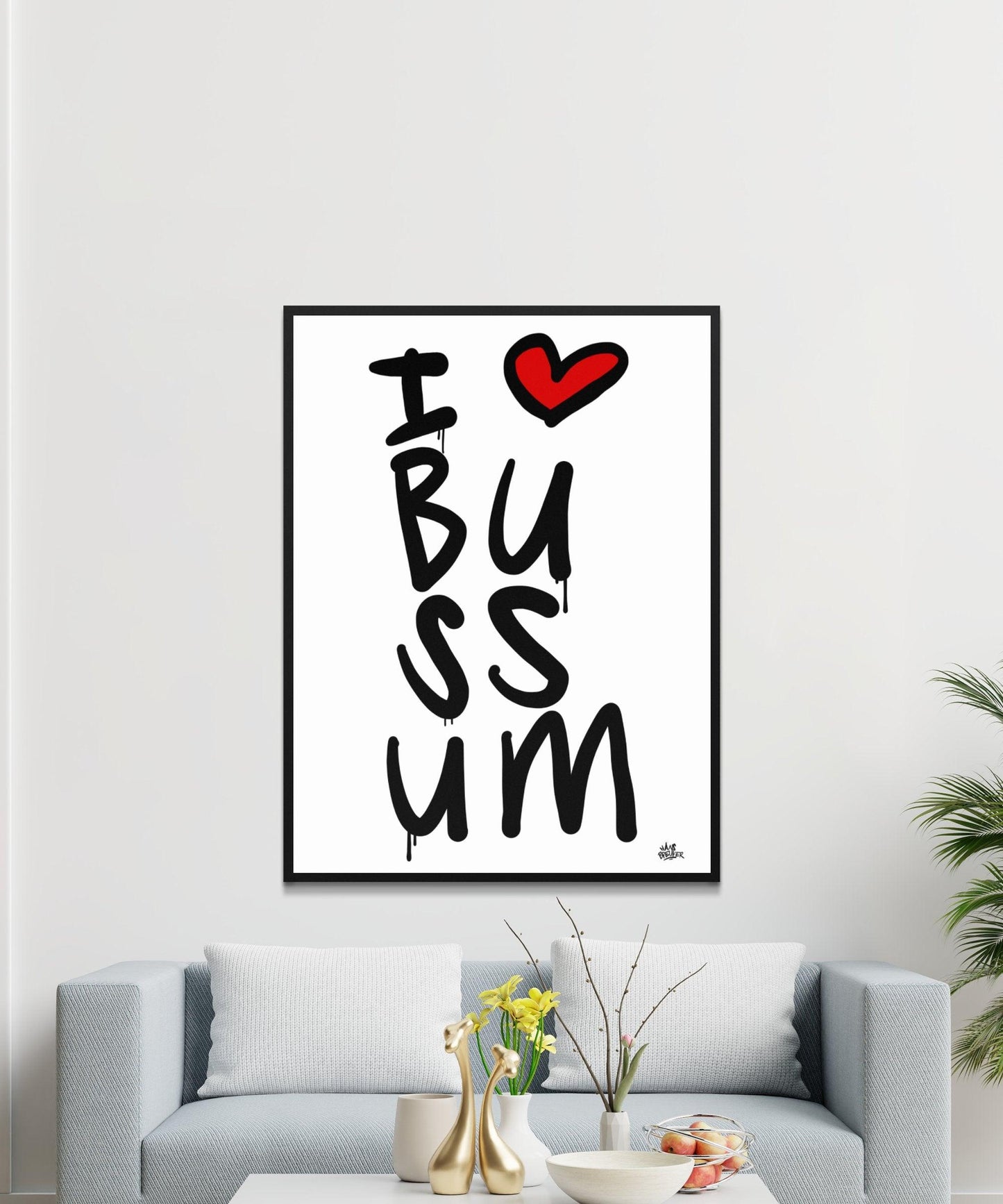 Poster Bussum - Hans Breuker