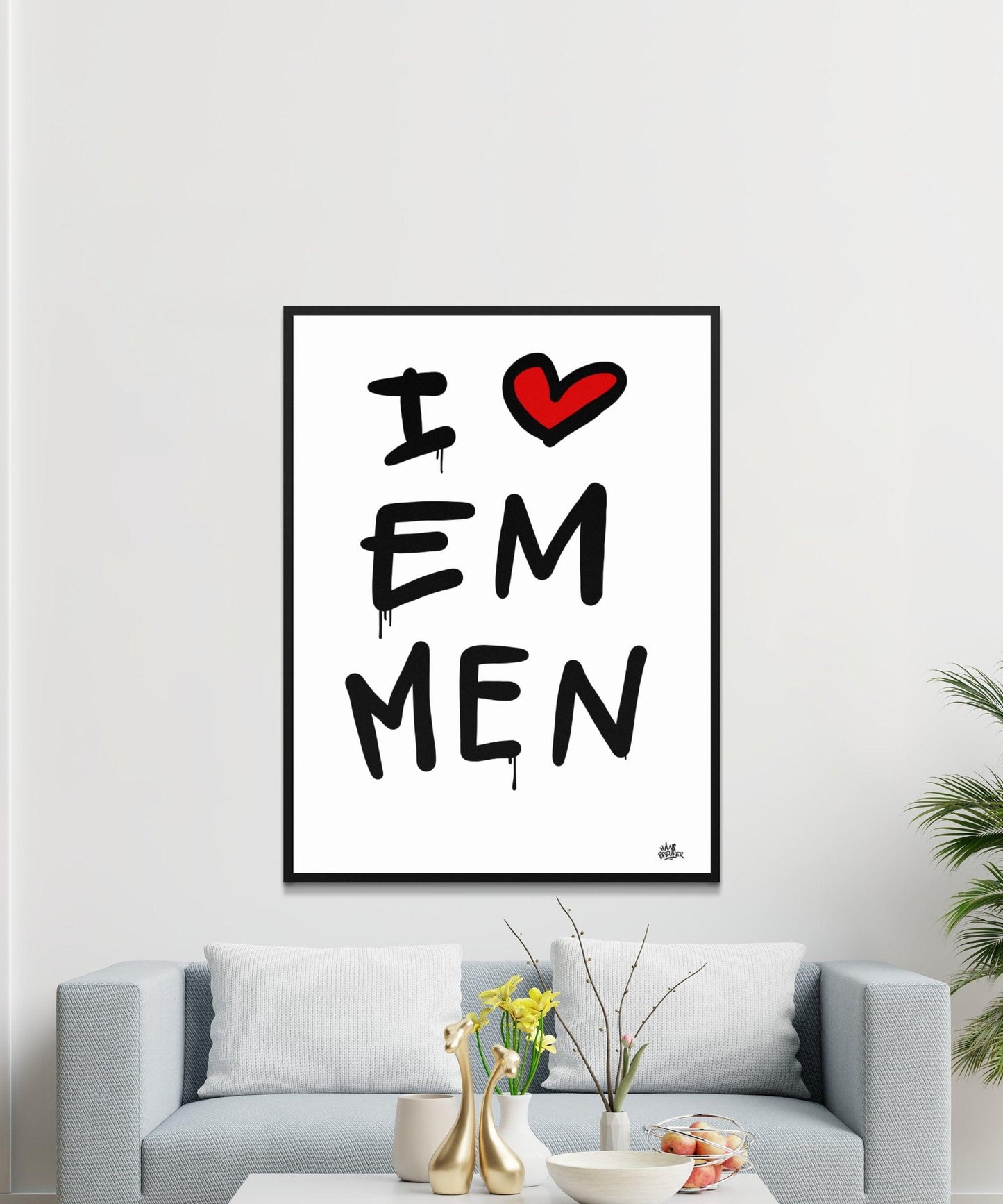 Poster Emmen - Hans Breuker