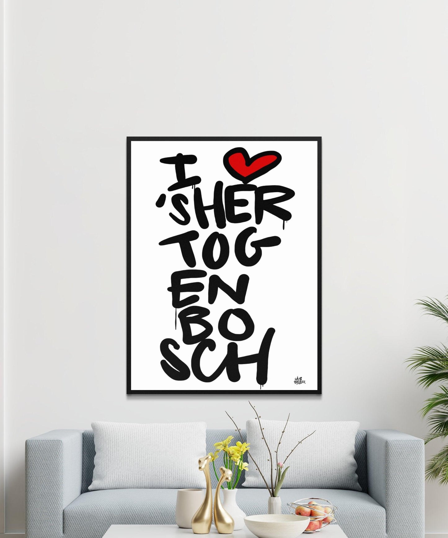 Poster 's Hertogenbosch - Hans Breuker