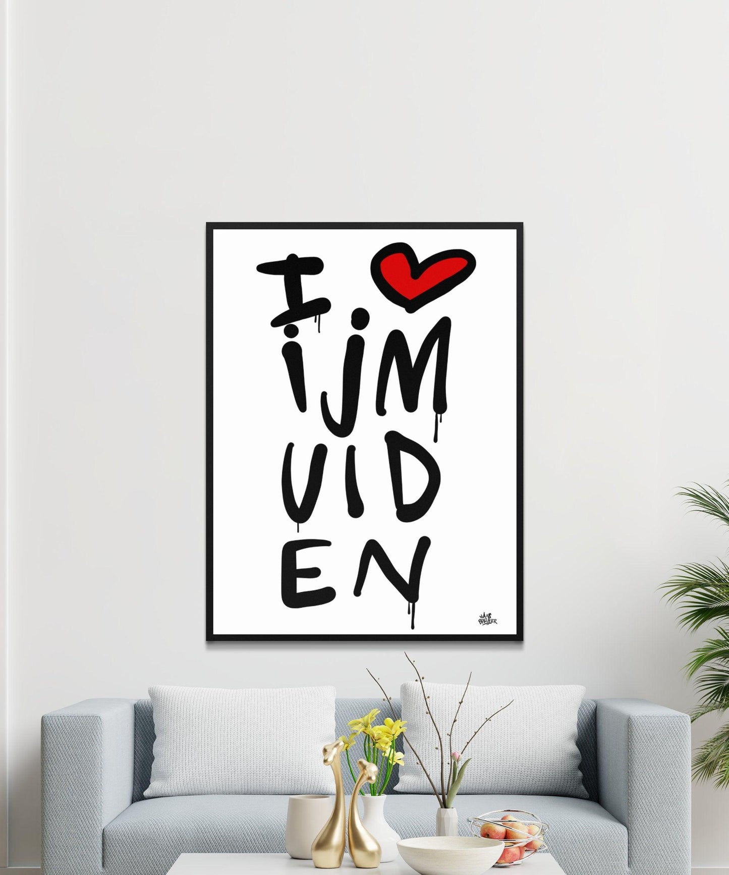 Poster Ijmuiden - Hans Breuker