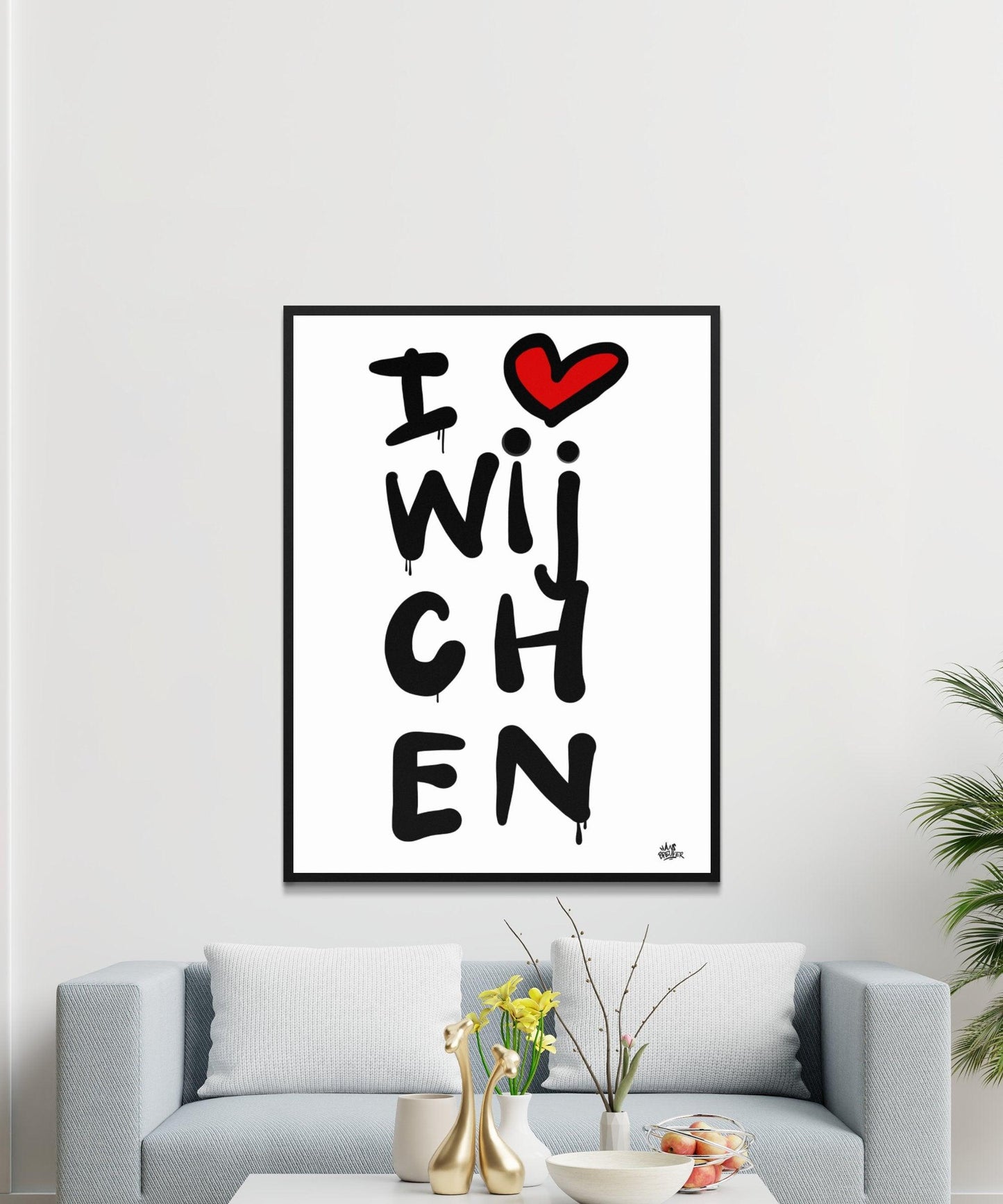 Poster Wijchen - Hans Breuker