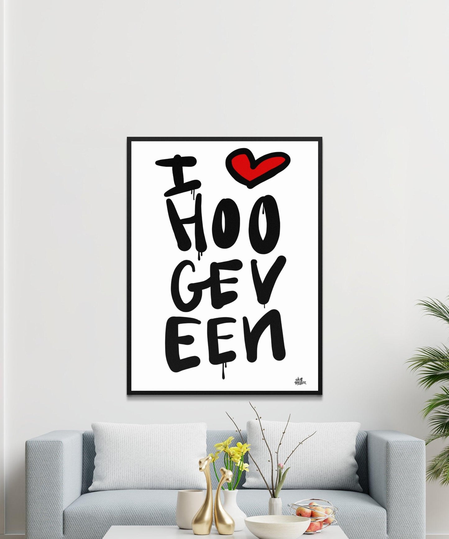 Poster Hoogeveen - Hans Breuker
