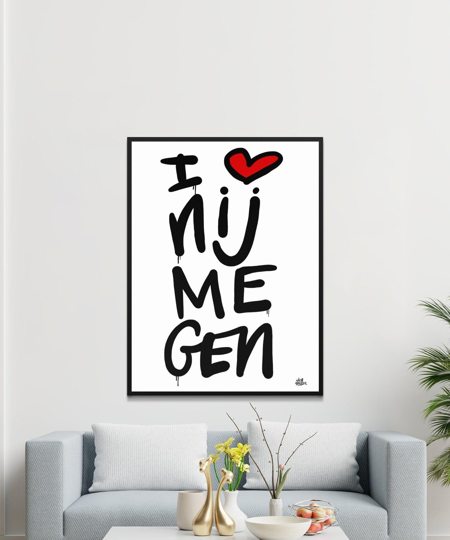 Poster Nijmegen - Hans Breuker
