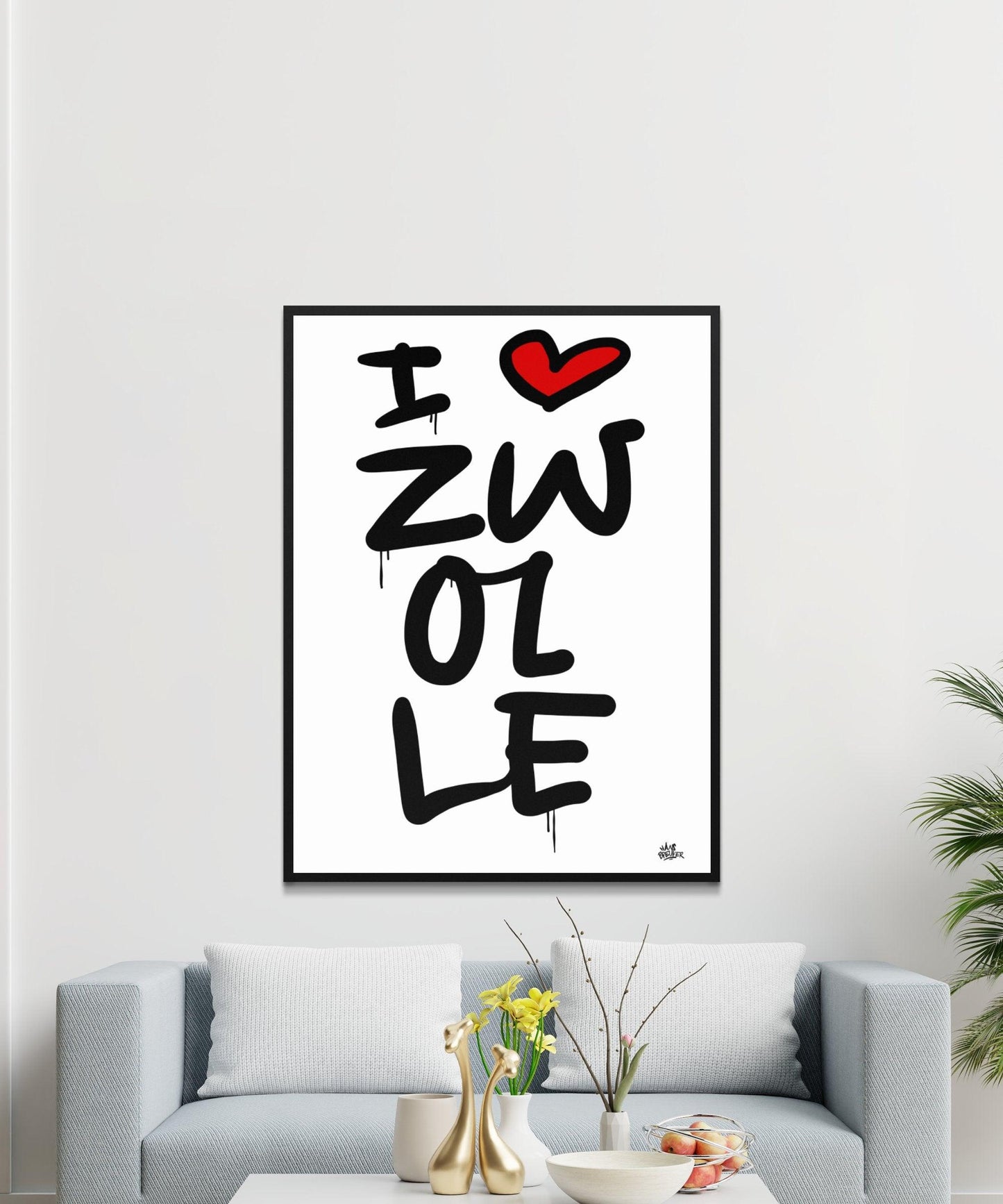 Poster Zwolle - Hans Breuker