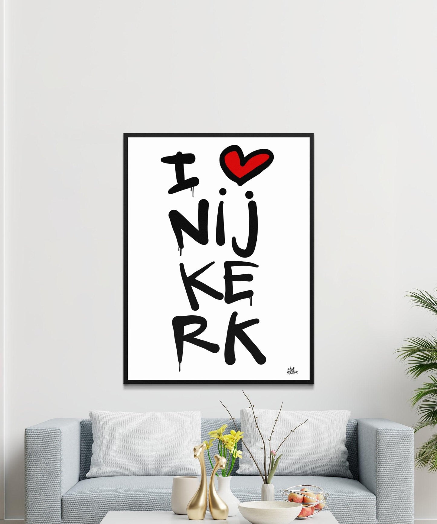 Poster Nijkerk - Hans Breuker
