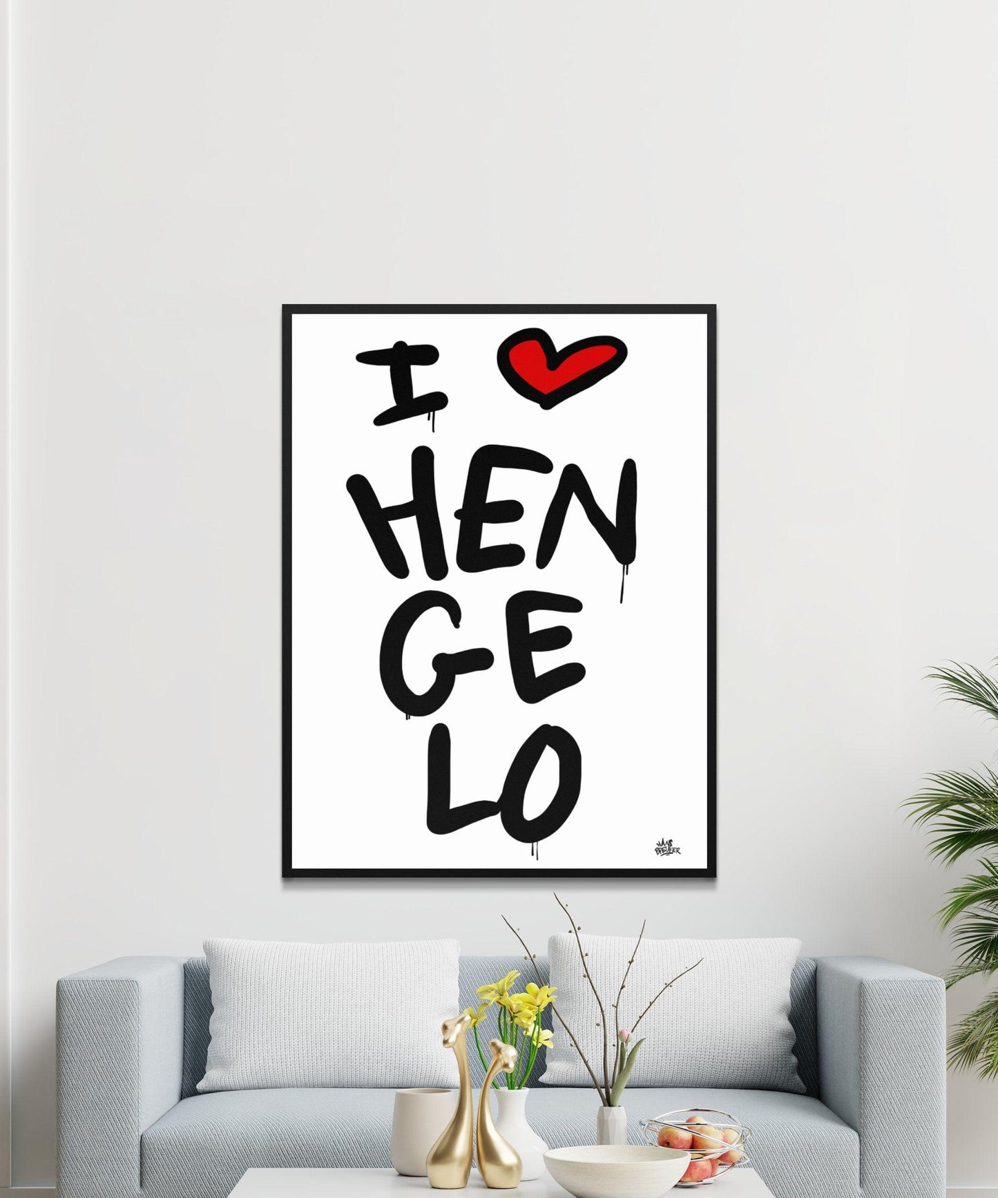 Poster Hengelo - Hans Breuker