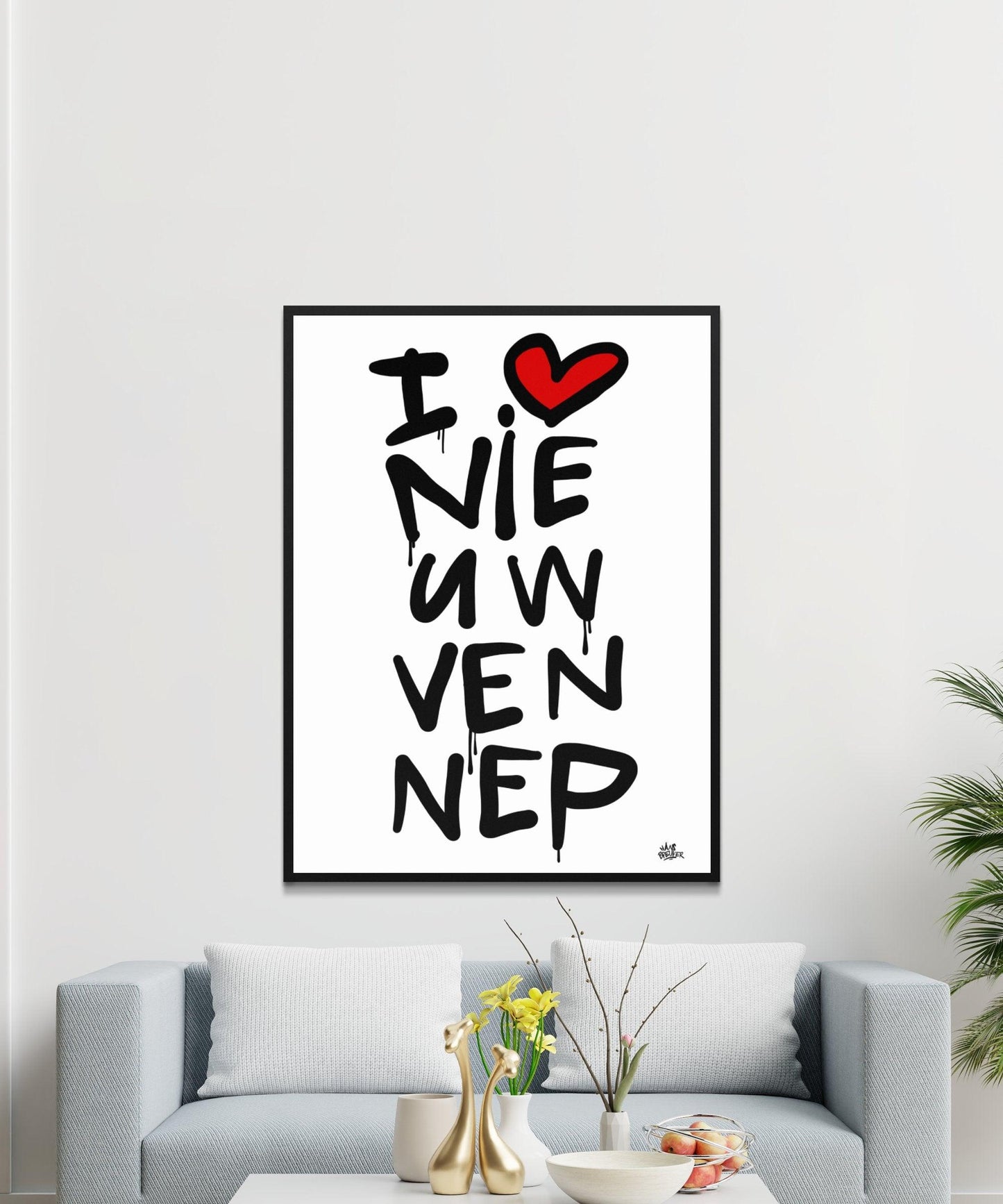 Poster Nieuw-Vennep - Hans Breuker