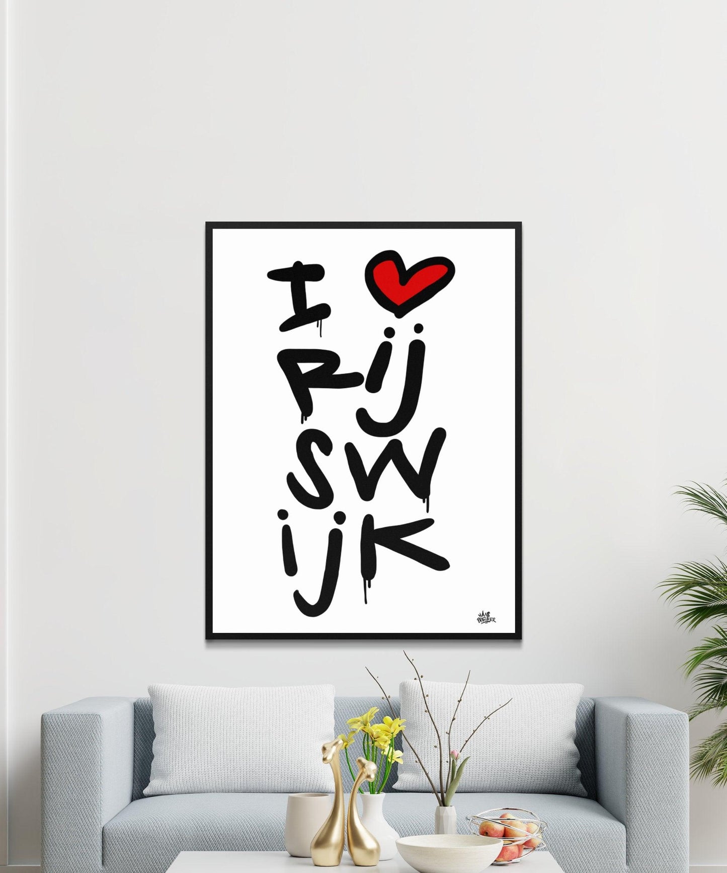 Poster Rijswijk - Hans Breuker