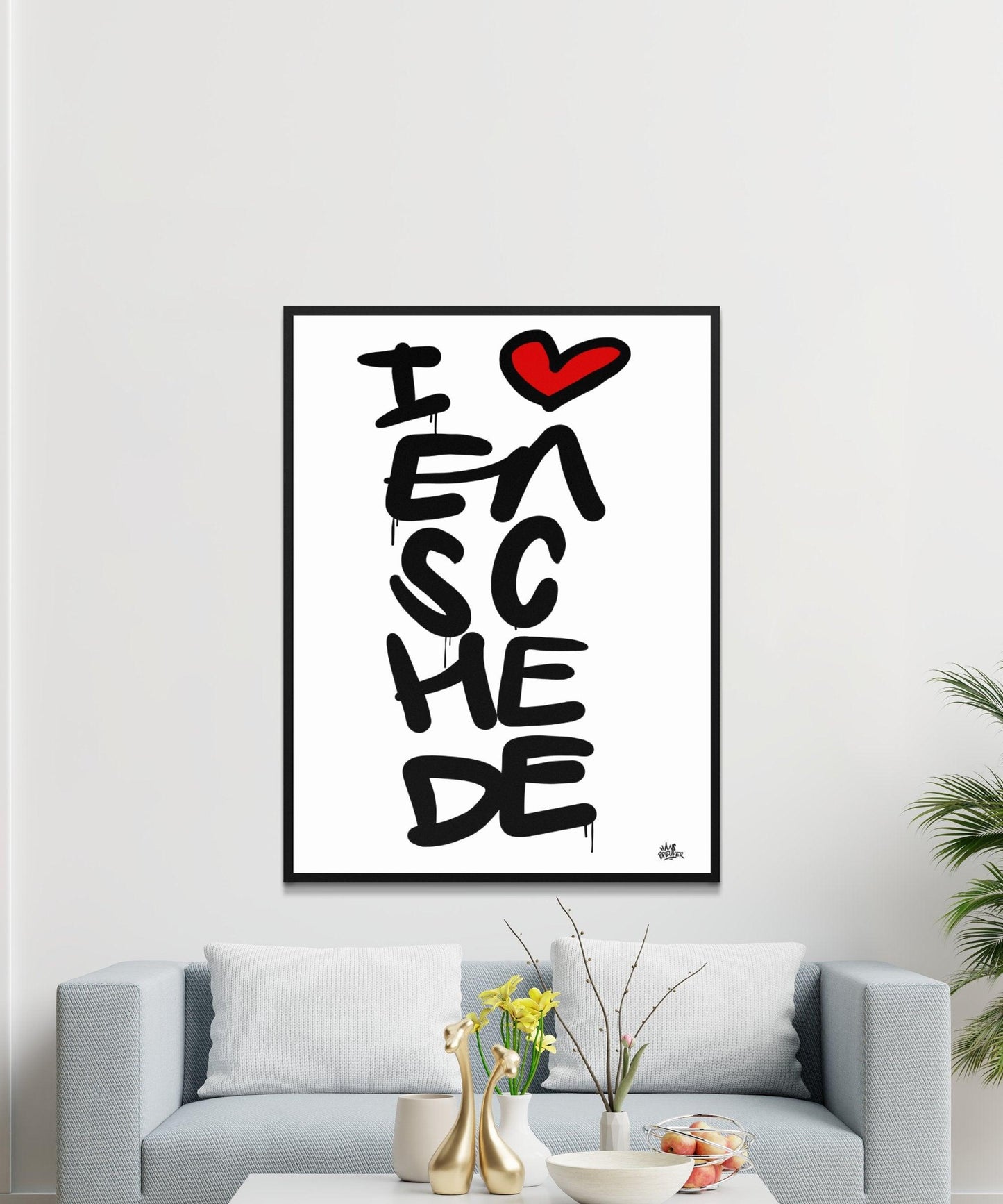 Poster Enschede - Hans Breuker