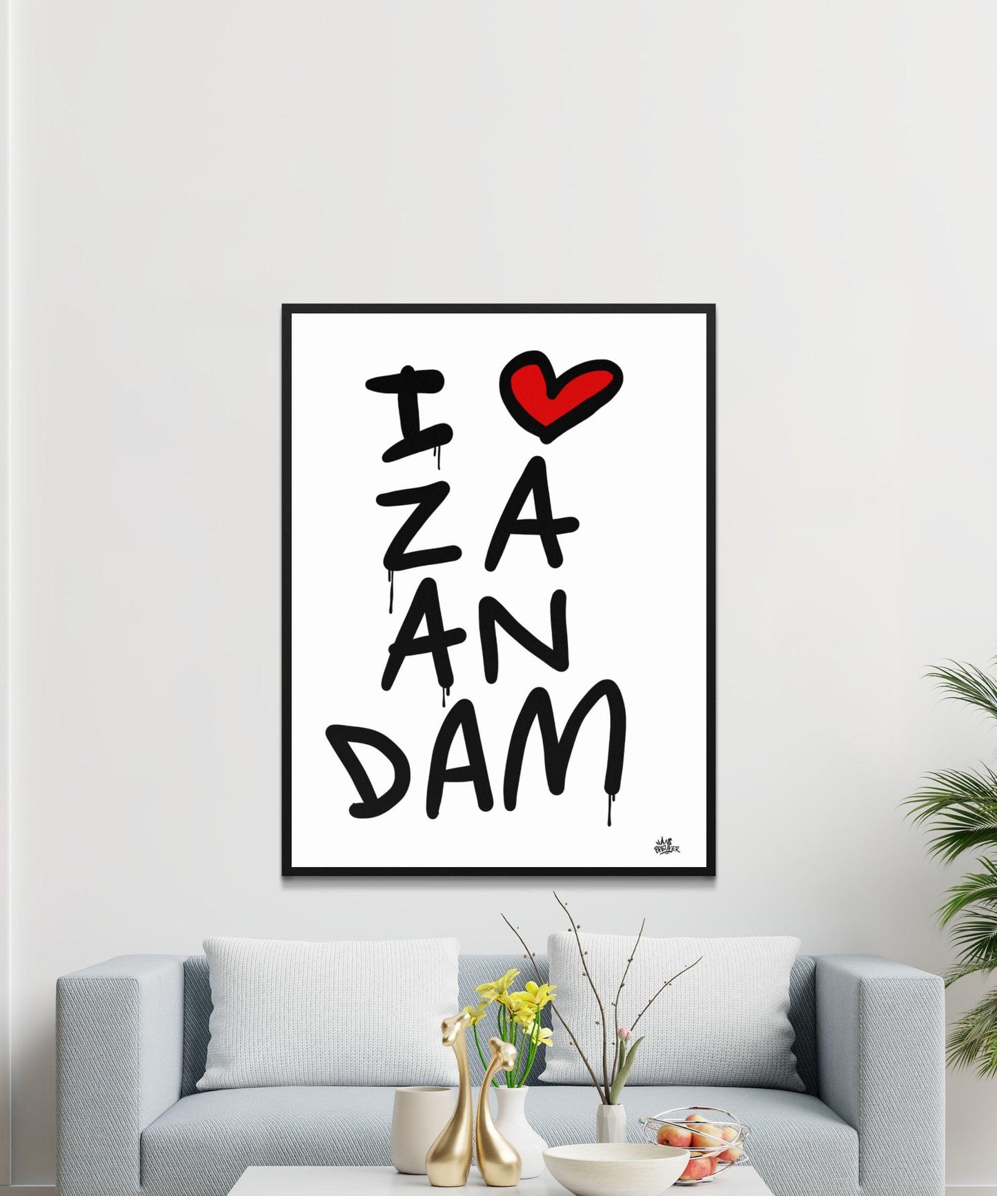 Poster Zaandam - Hans Breuker
