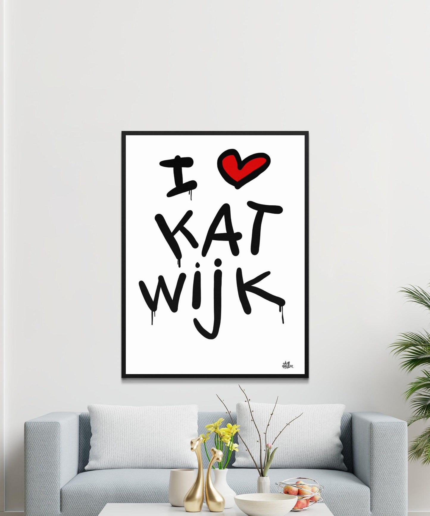 Poster Katwijk - Hans Breuker