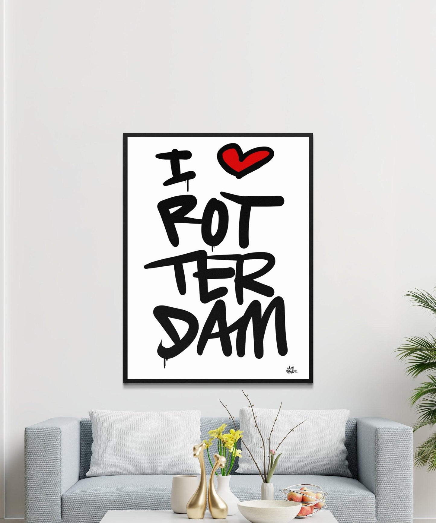 Poster Rotterdam - Hans Breuker
