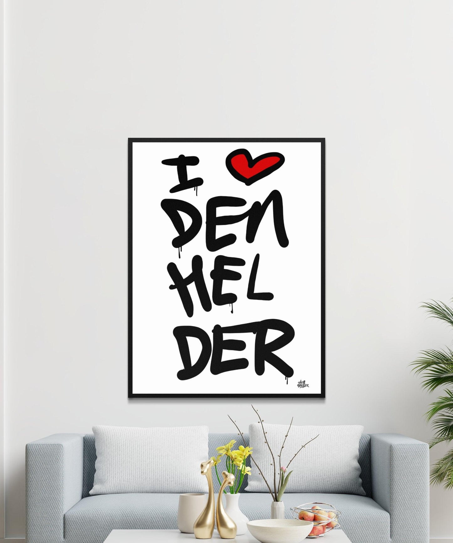 Poster Den Helder - Hans Breuker