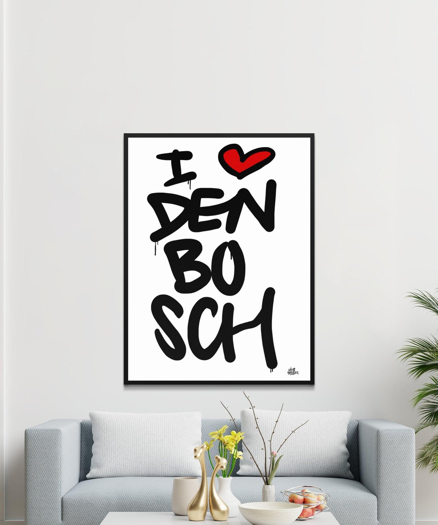 Poster Den Bosch - Hans Breuker