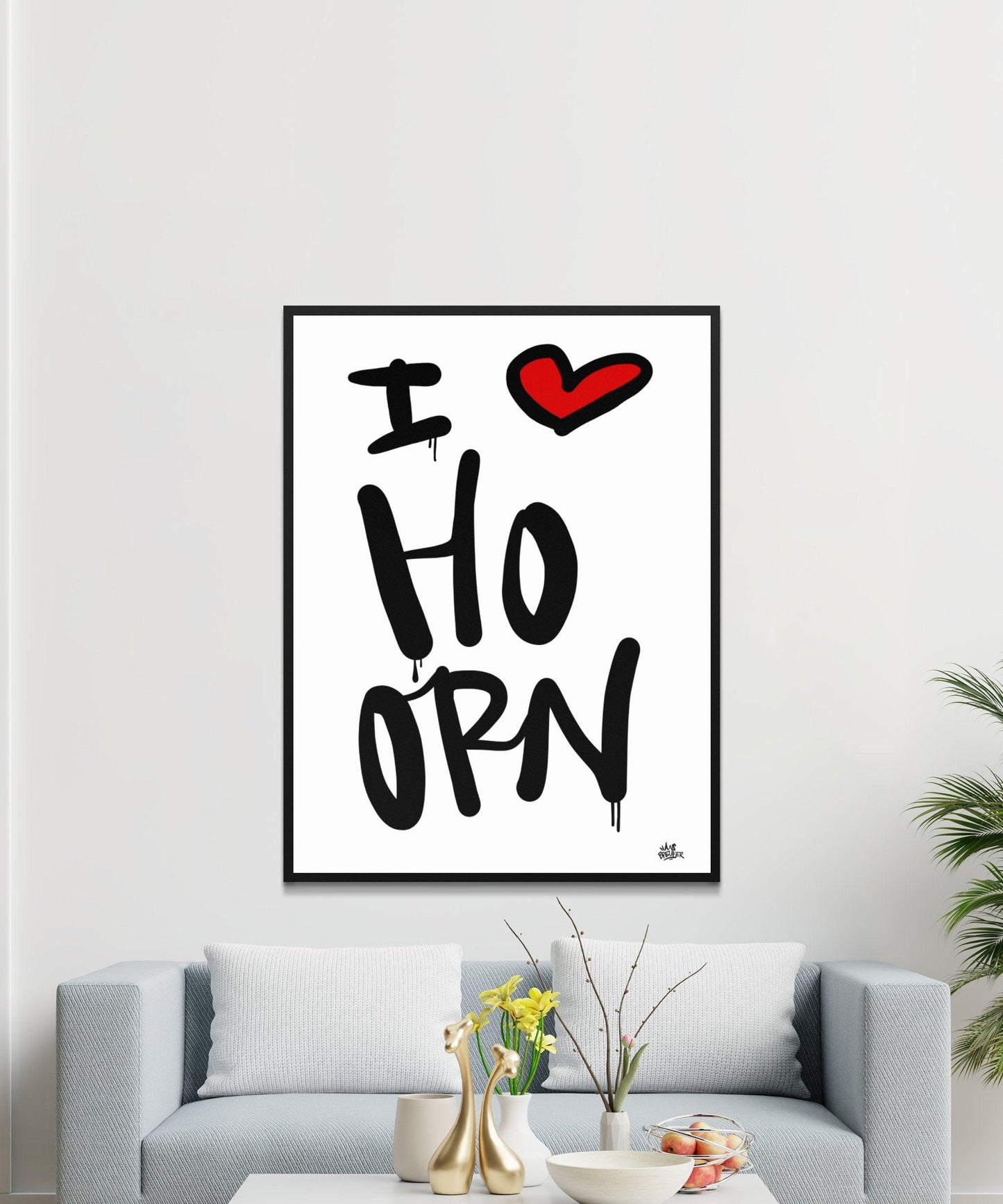 Poster Hoorn - Hans Breuker