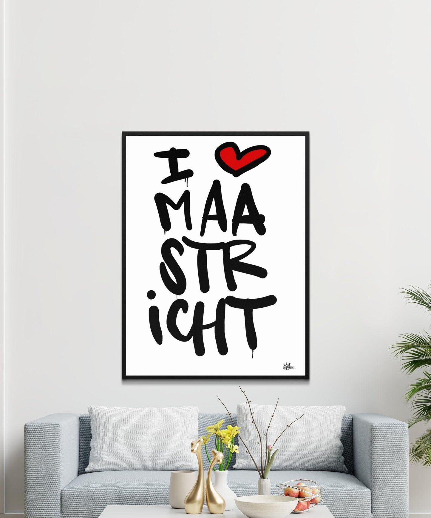 Poster Maastricht - Hans Breuker
