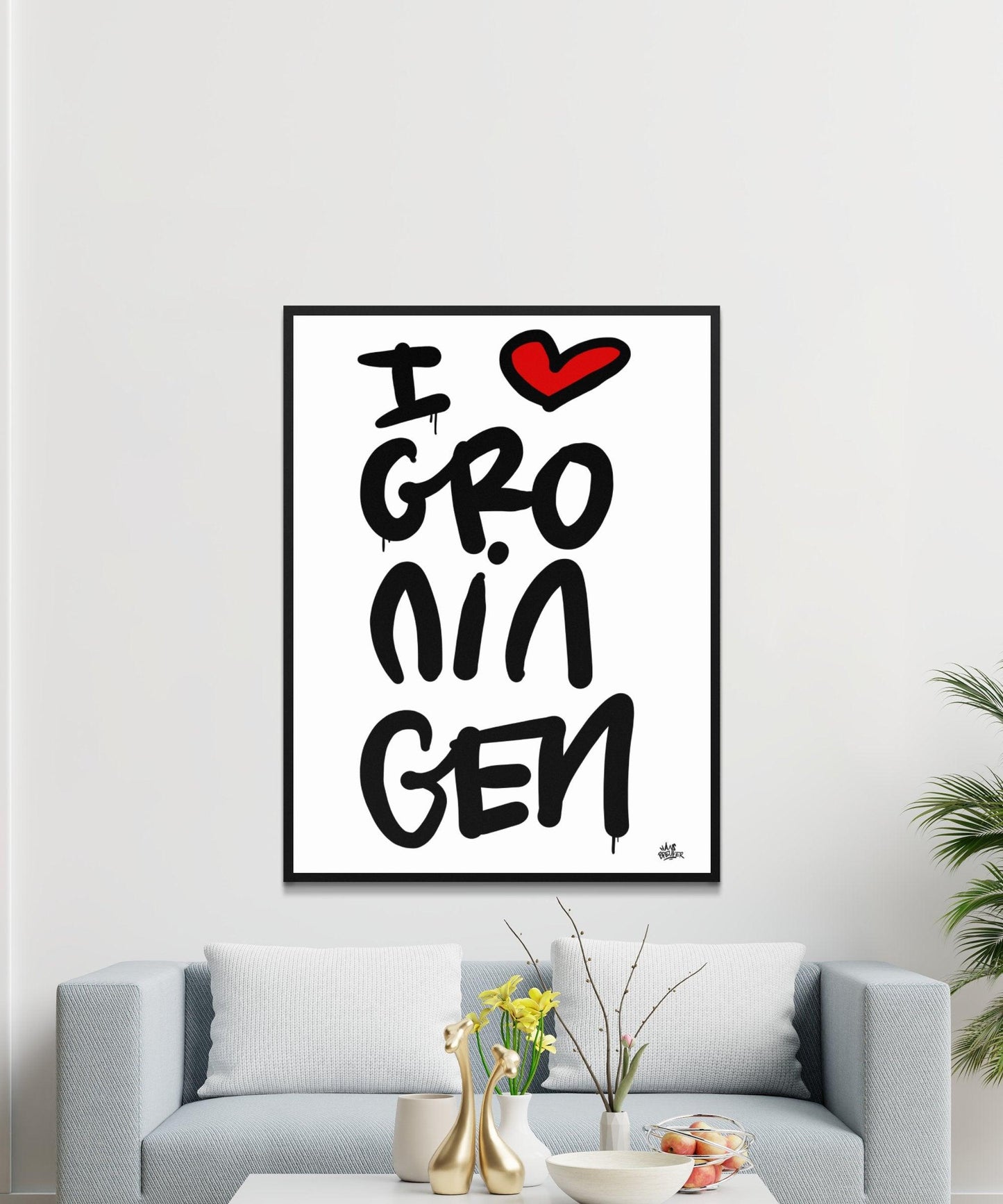 Poster Groningen - Hans Breuker