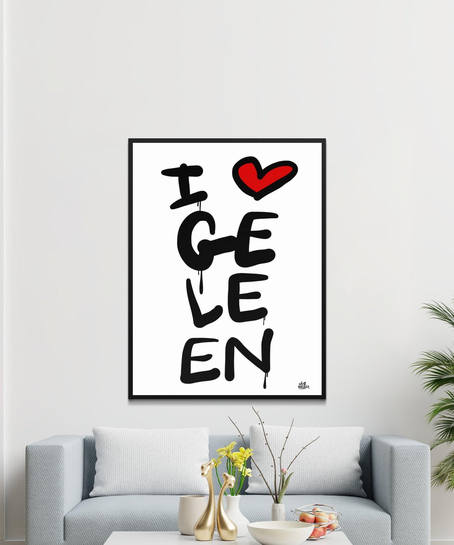 Poster Geleen - Hans Breuker