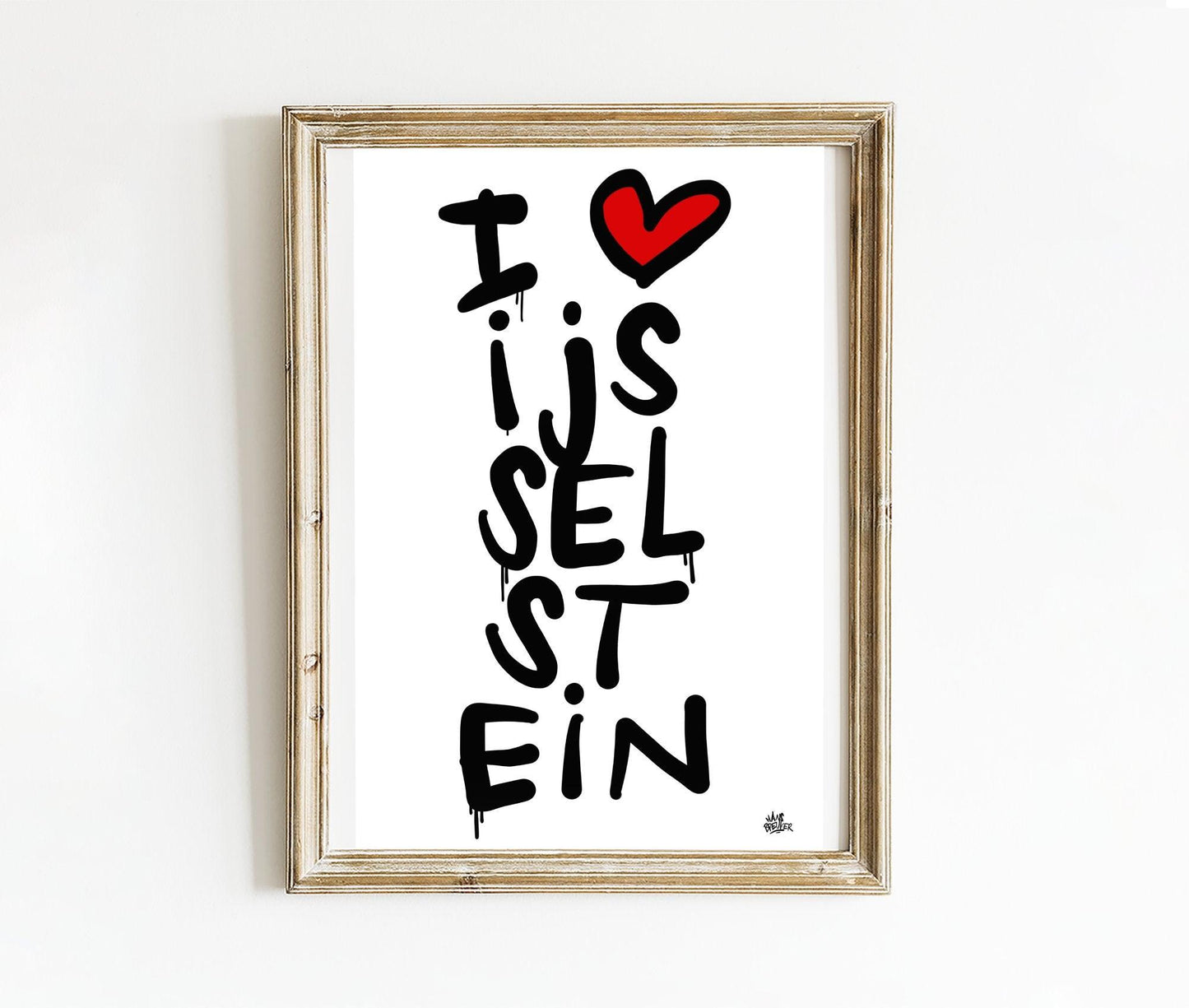 Poster Ijsselstein - Hans Breuker