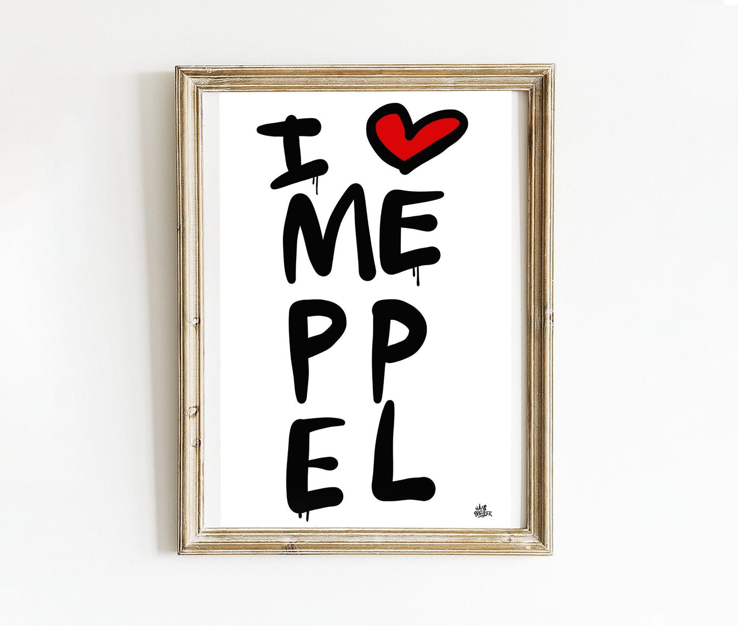 Poster Meppel - Hans Breuker