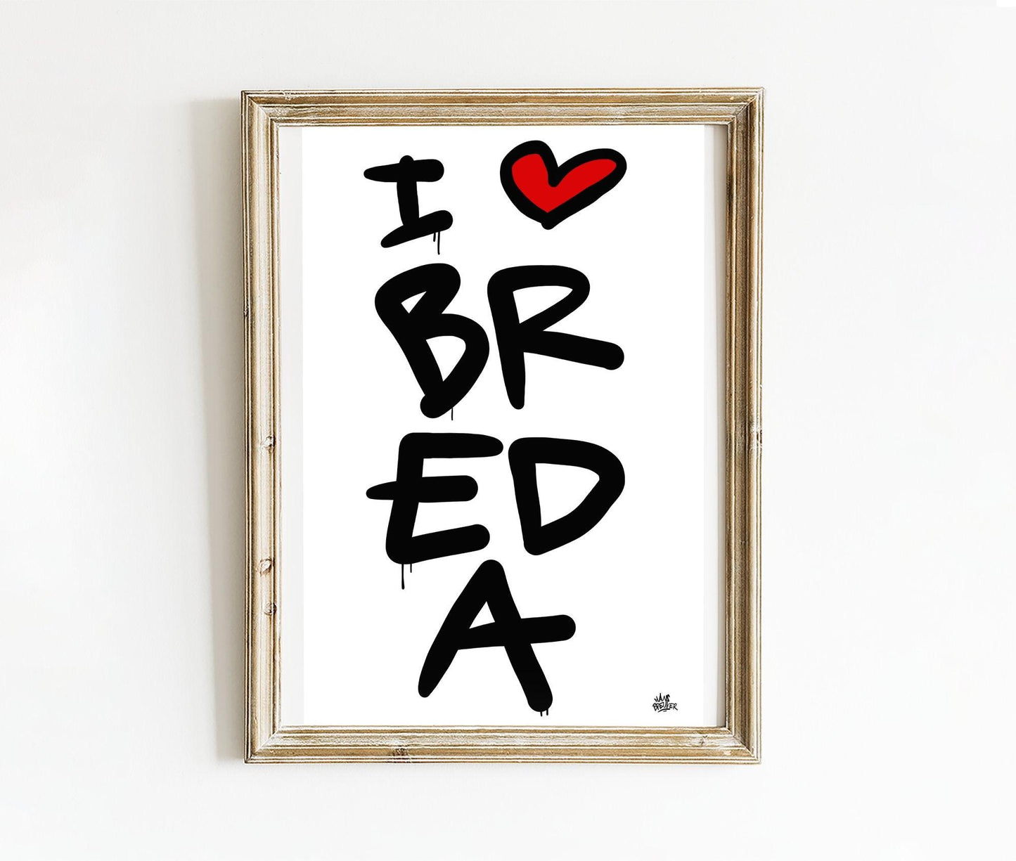Poster Breda - Hans Breuker