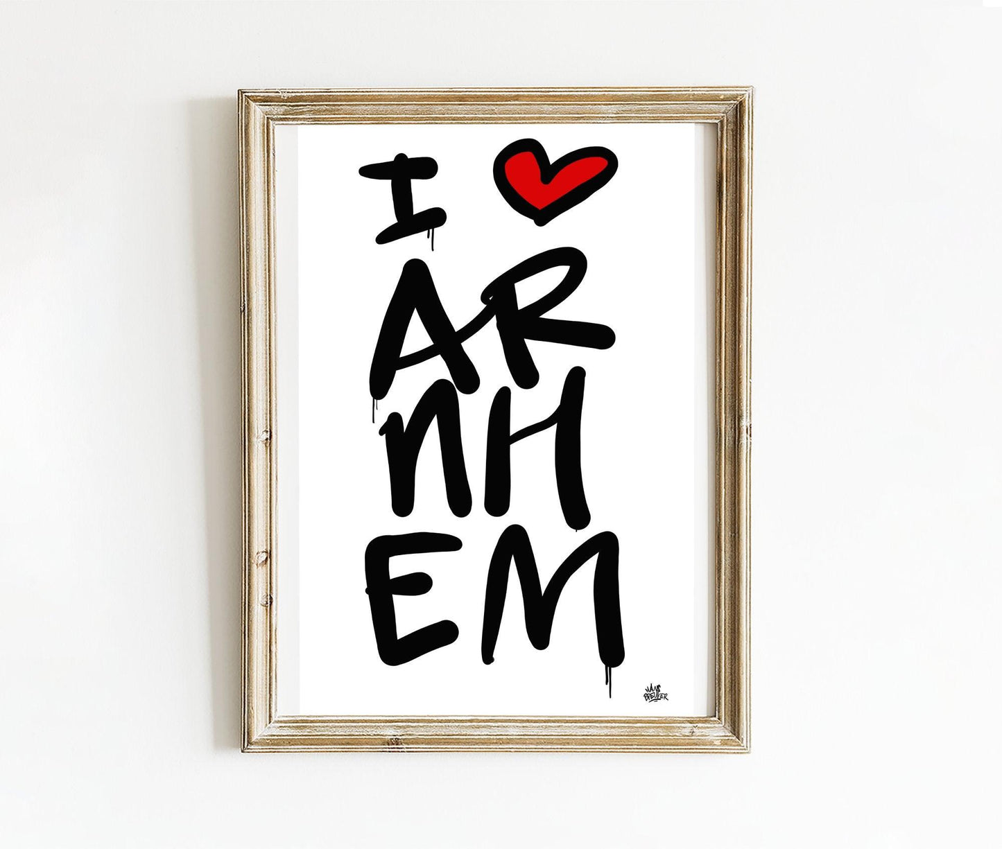Poster Arnhem - Hans Breuker