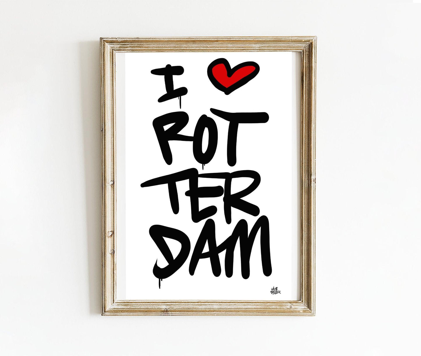 Poster Rotterdam - Hans Breuker