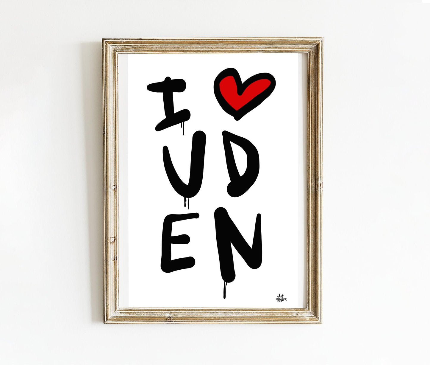 Poster Uden - Hans Breuker