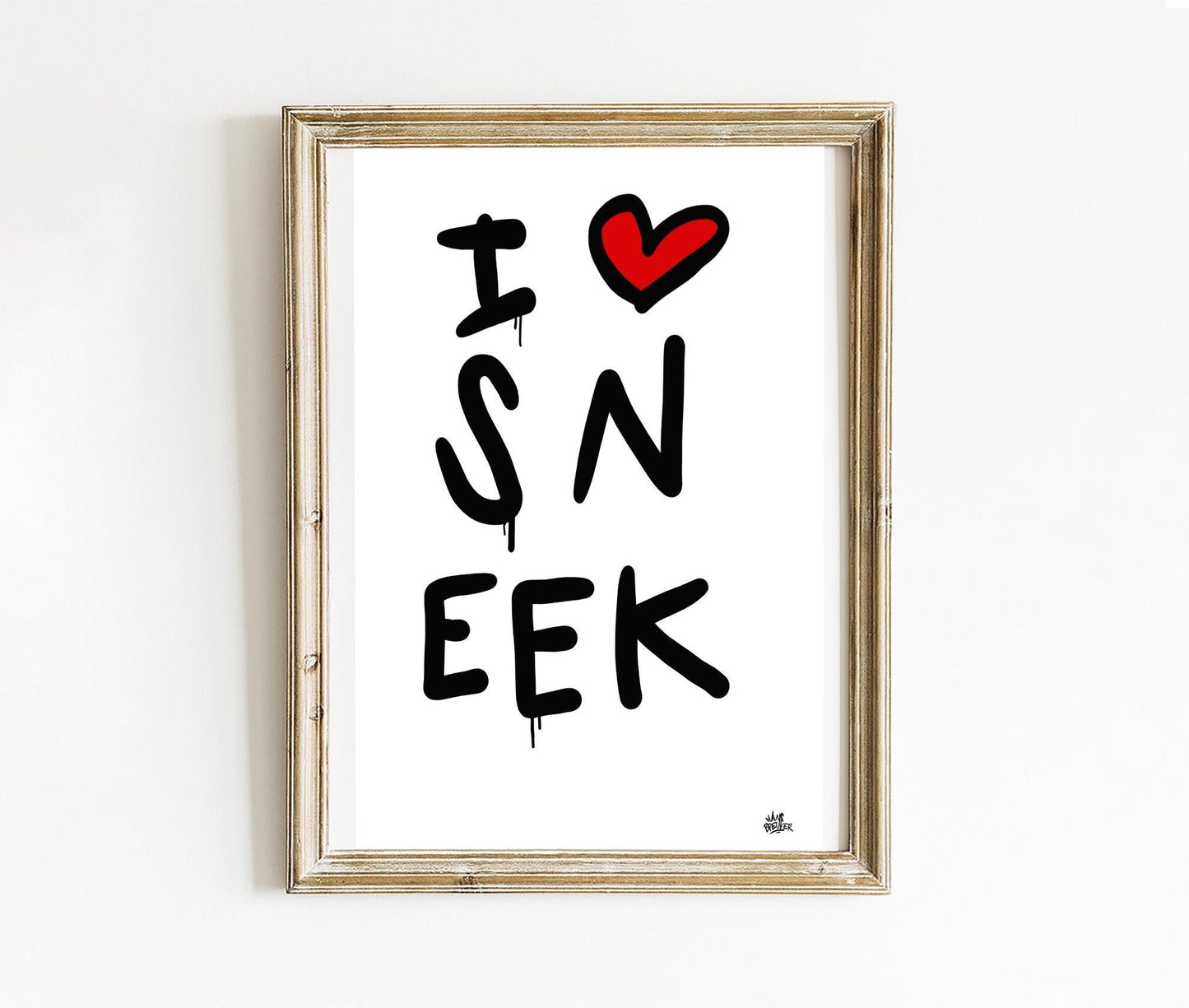 Poster Sneek - Hans Breuker