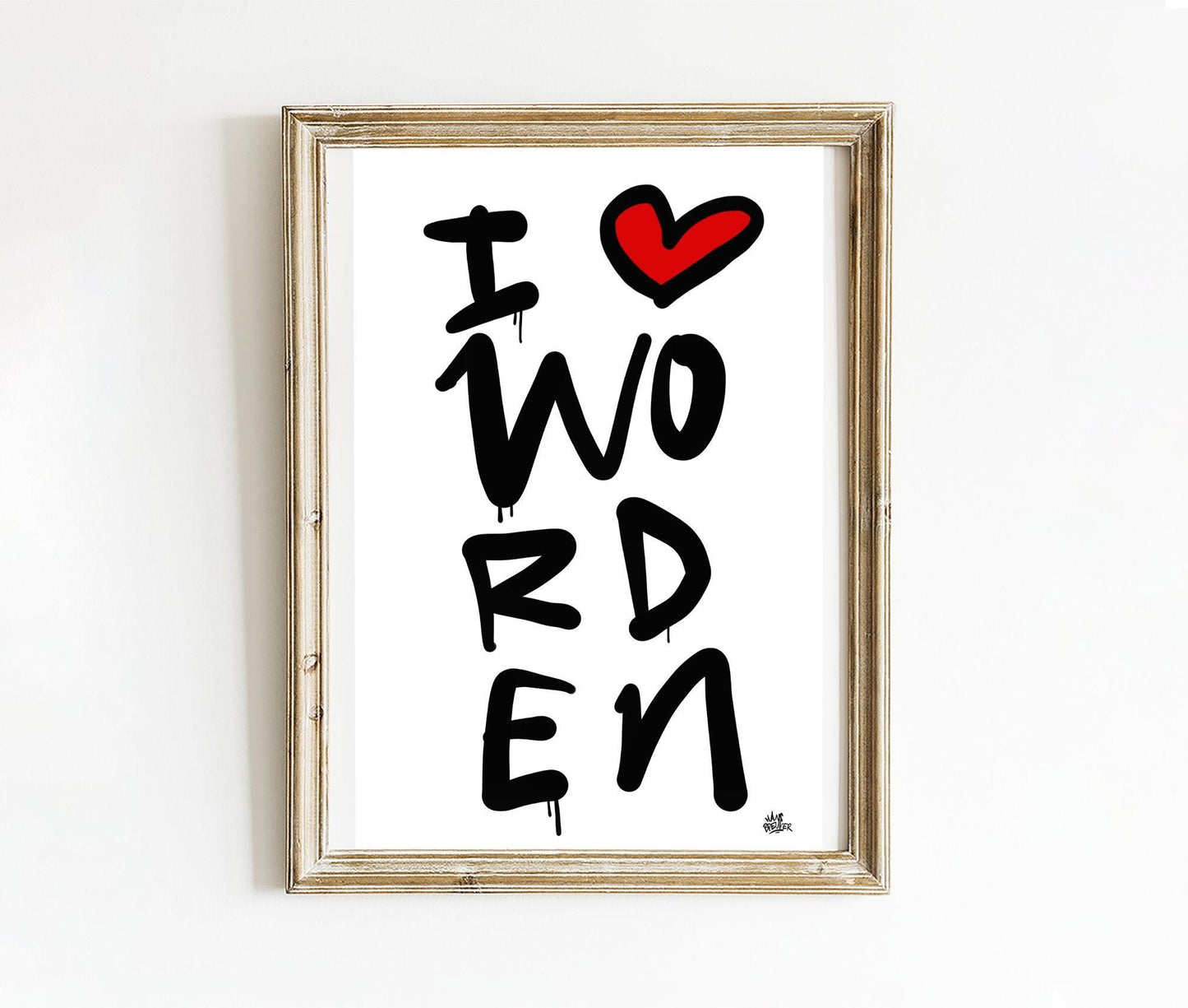 Poster Woerden - Hans Breuker