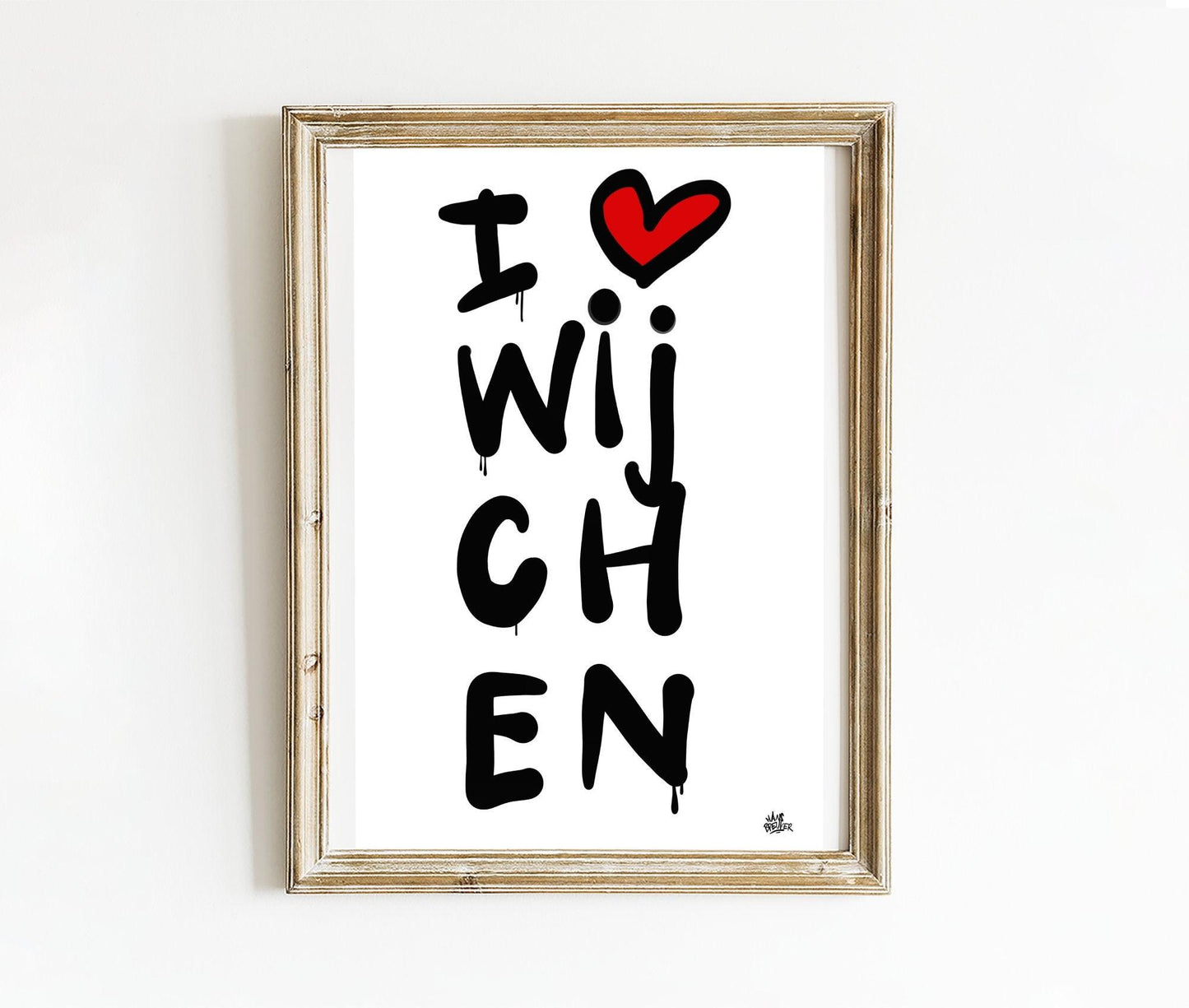Poster Wijchen - Hans Breuker