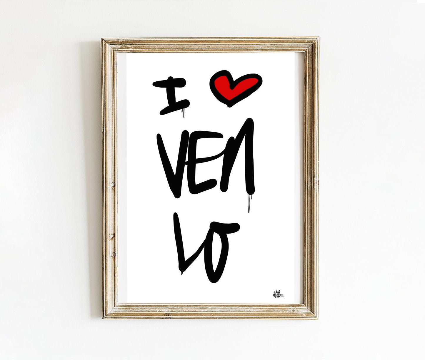 Poster Venlo - Hans Breuker