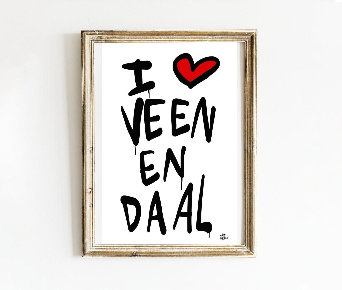 Poster Veenendaal - Hans Breuker