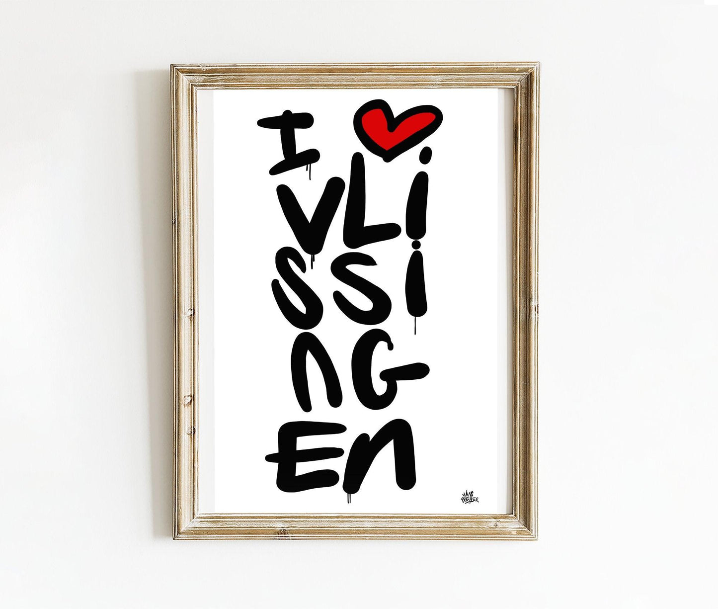 Poster Vlissingen - Hans Breuker