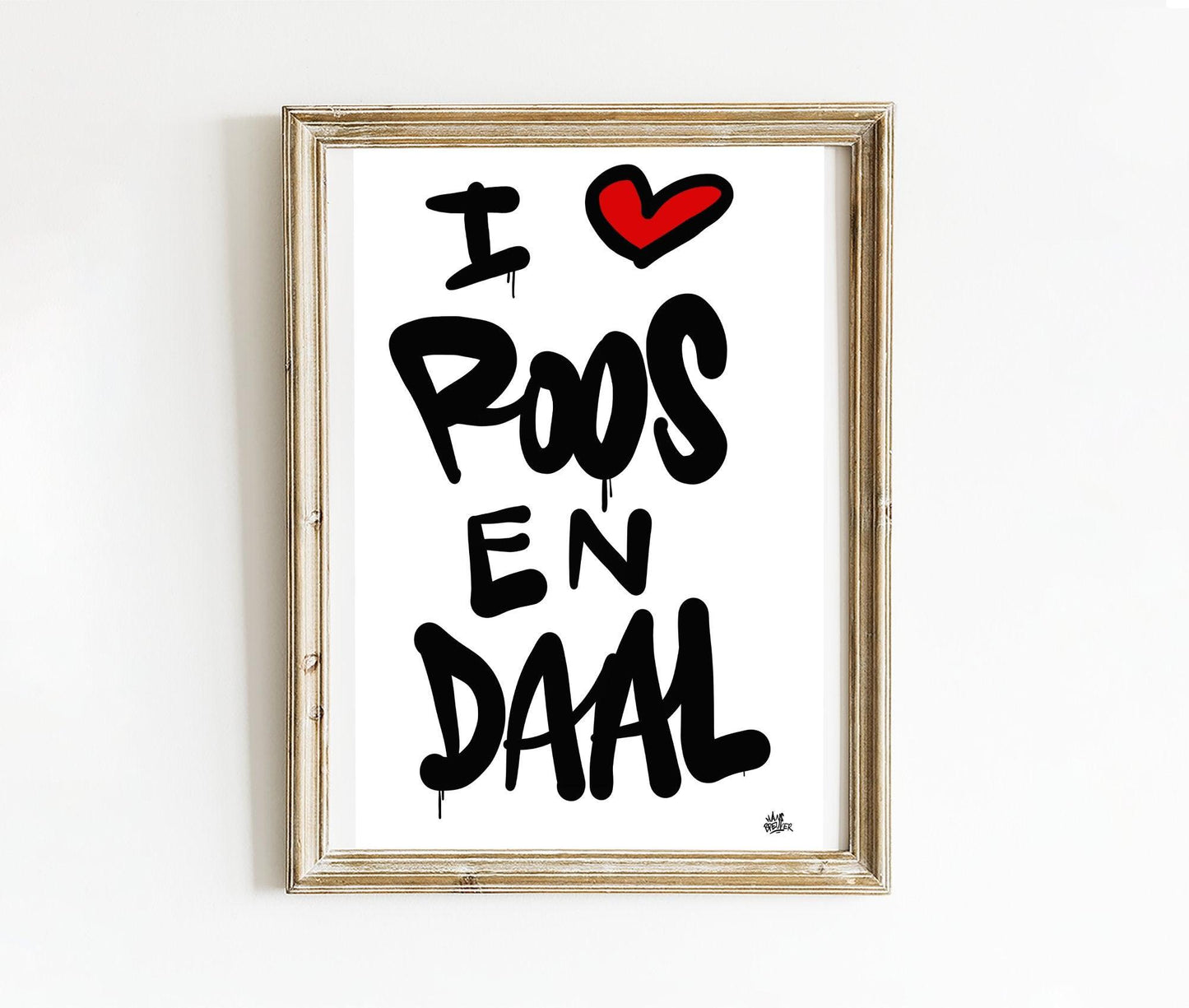 Poster Roosendaal - Hans Breuker