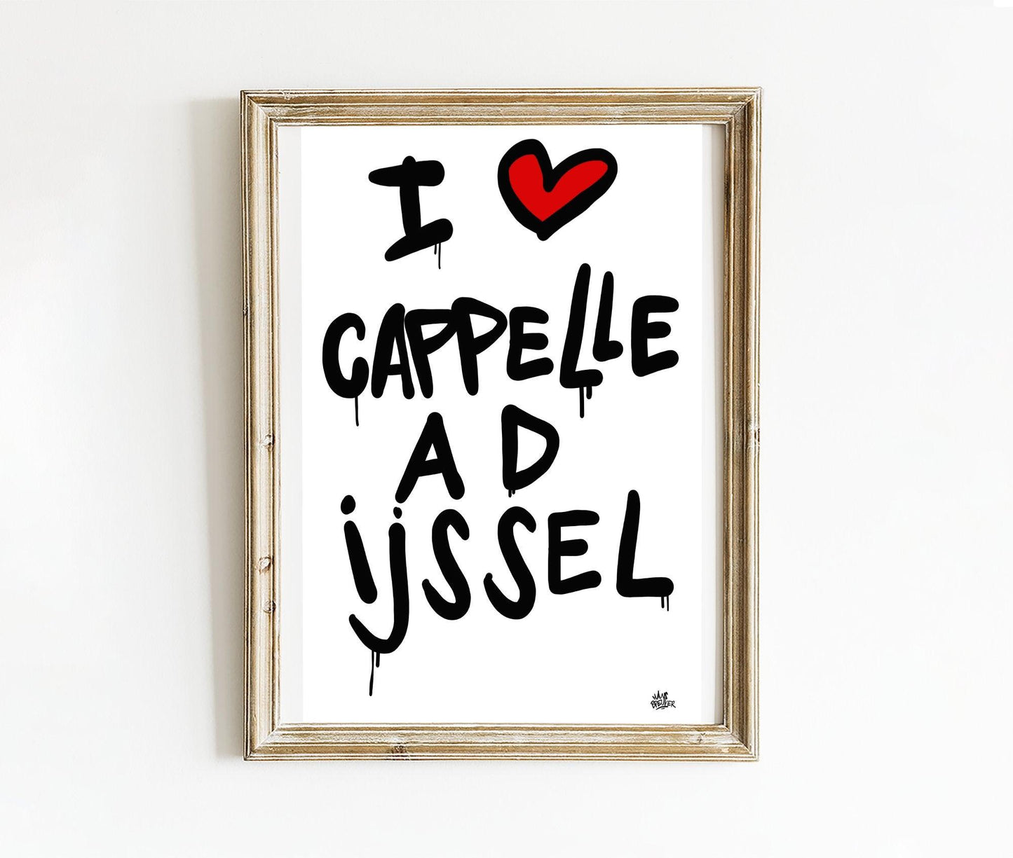 Poster Capelle aan den Ijssel - Hans Breuker