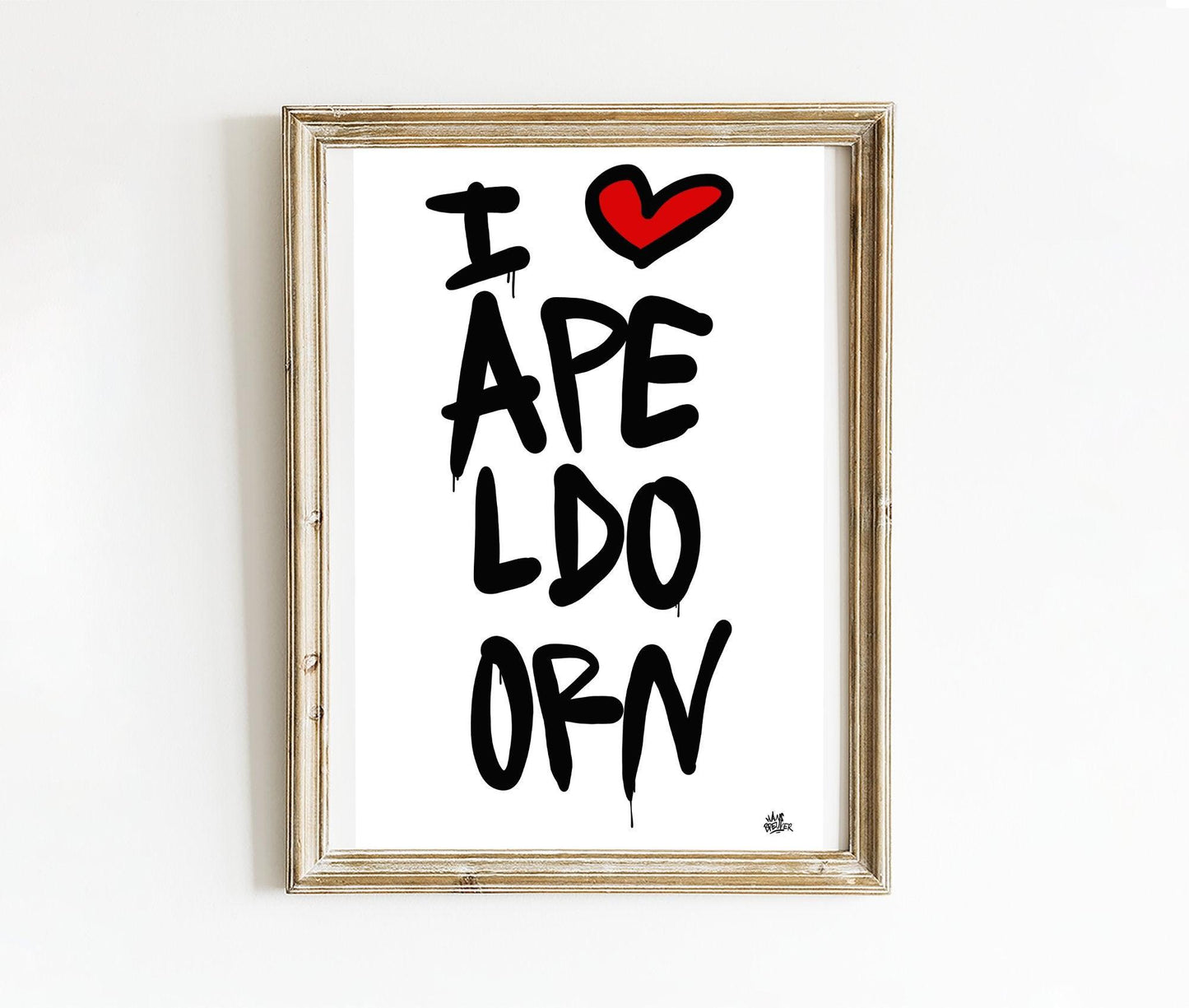 Poster Apeldoorn - Hans Breuker