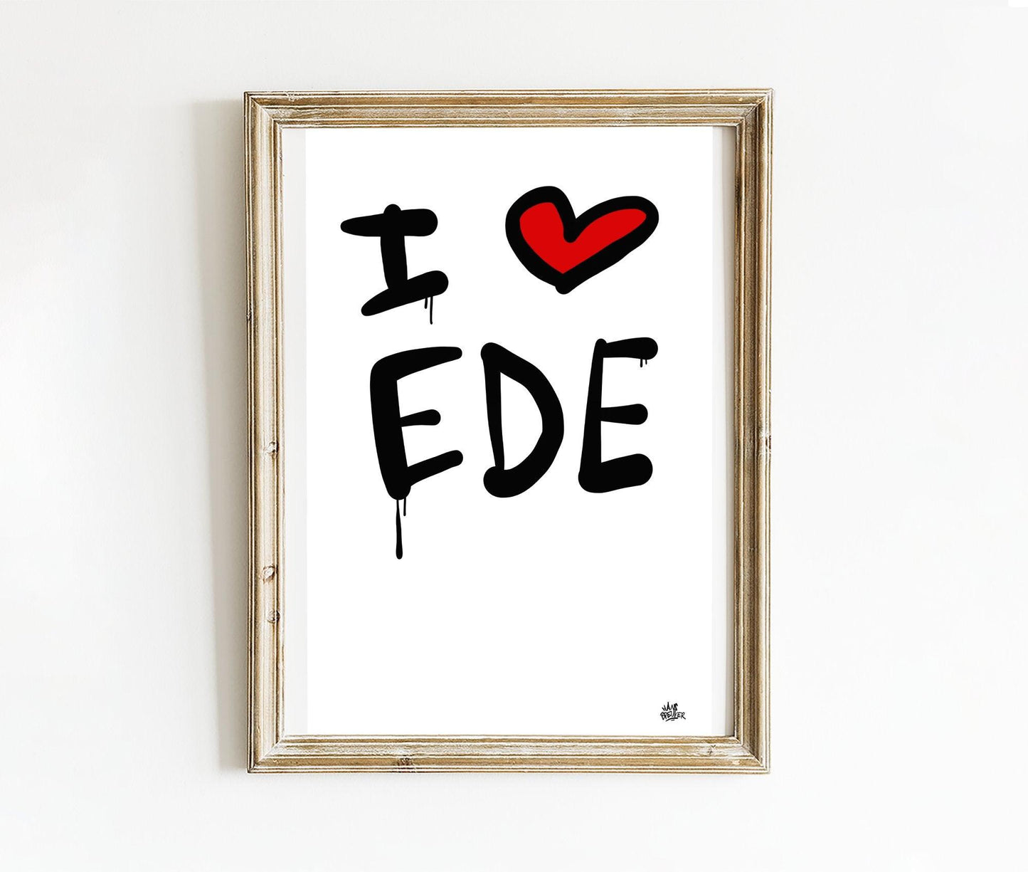 Poster Ede - Hans Breuker
