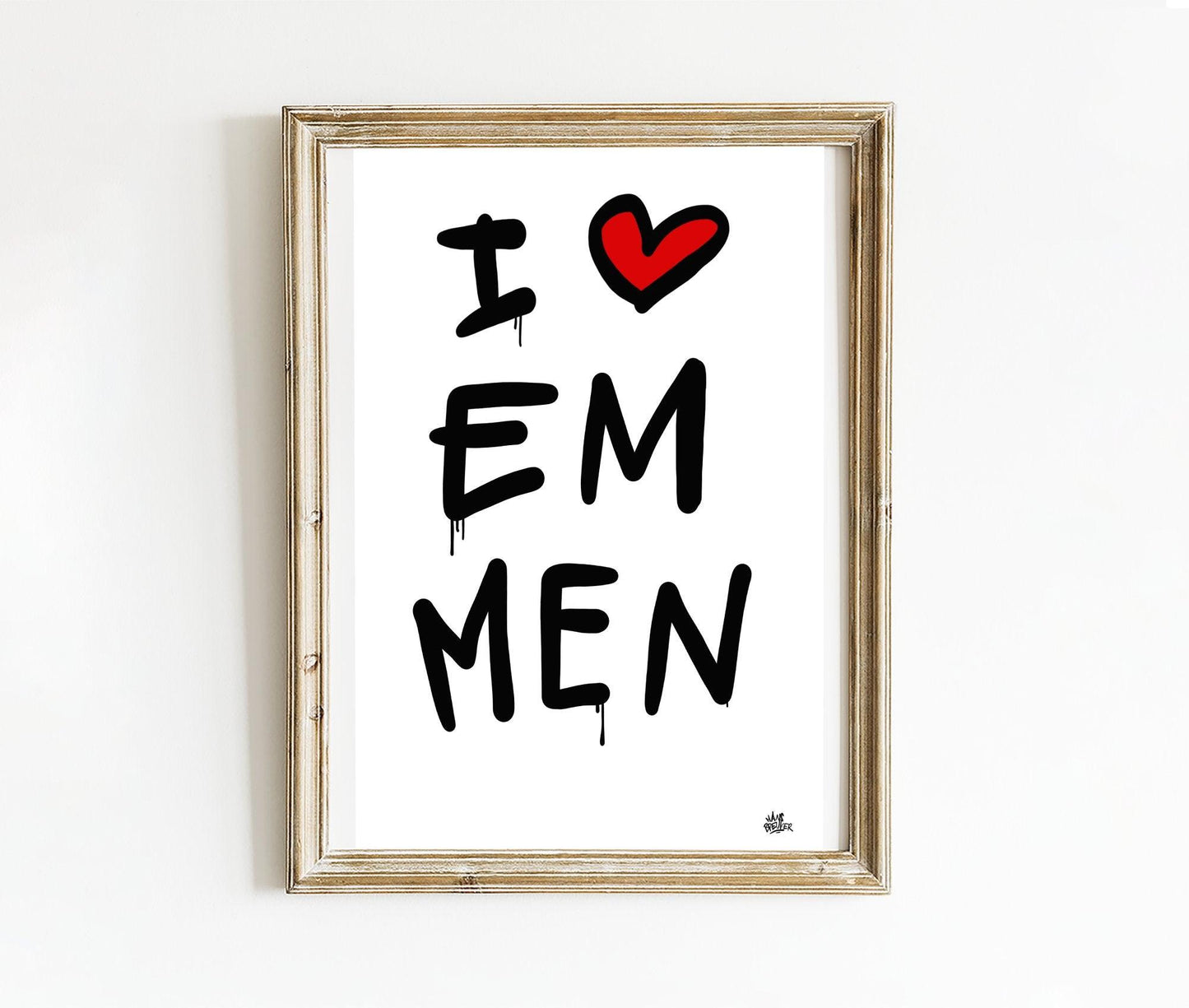 Poster Emmen - Hans Breuker