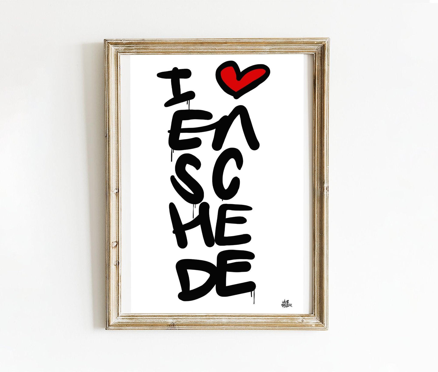 Poster Enschede - Hans Breuker
