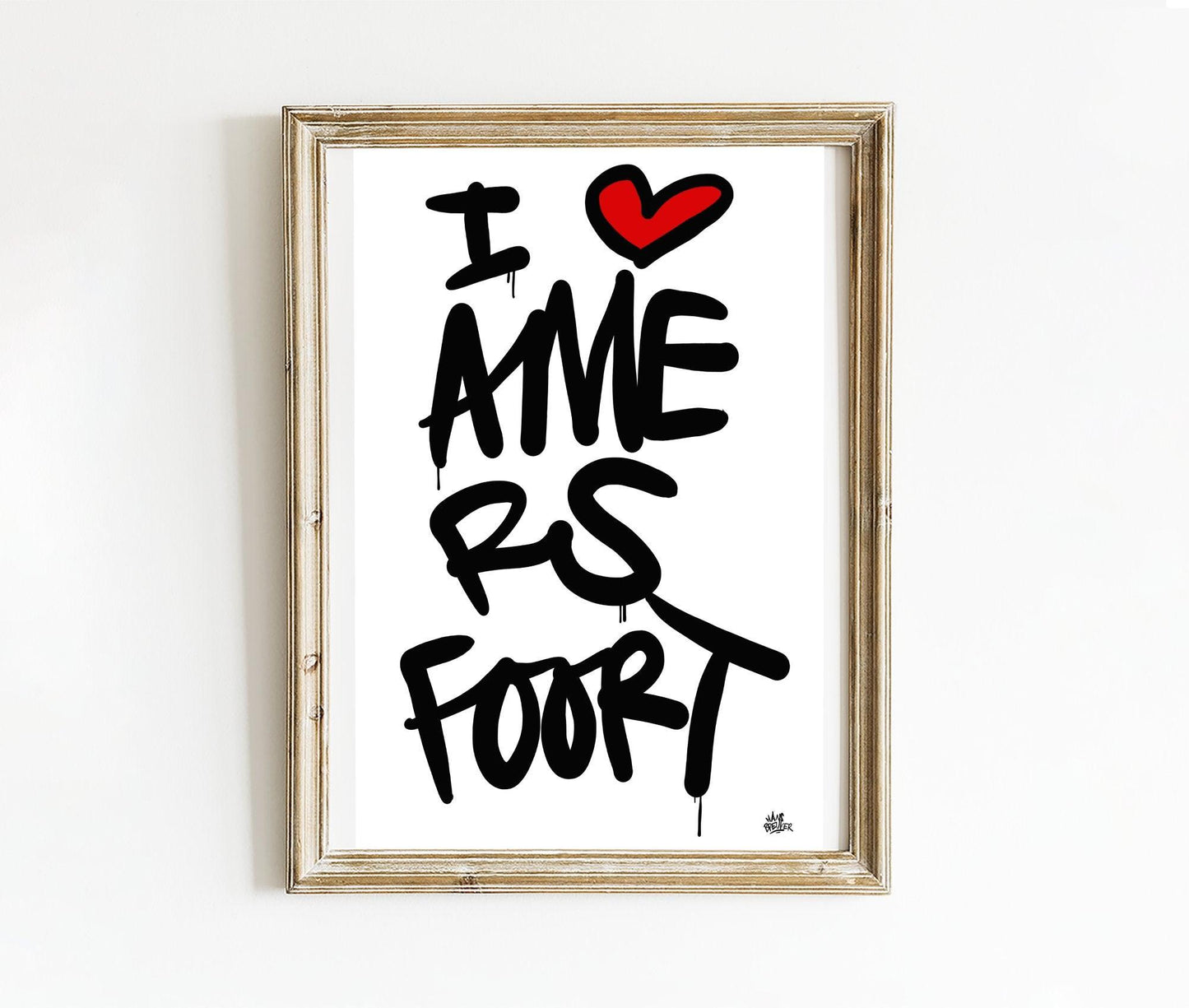 Poster Amersfoort - Hans Breuker